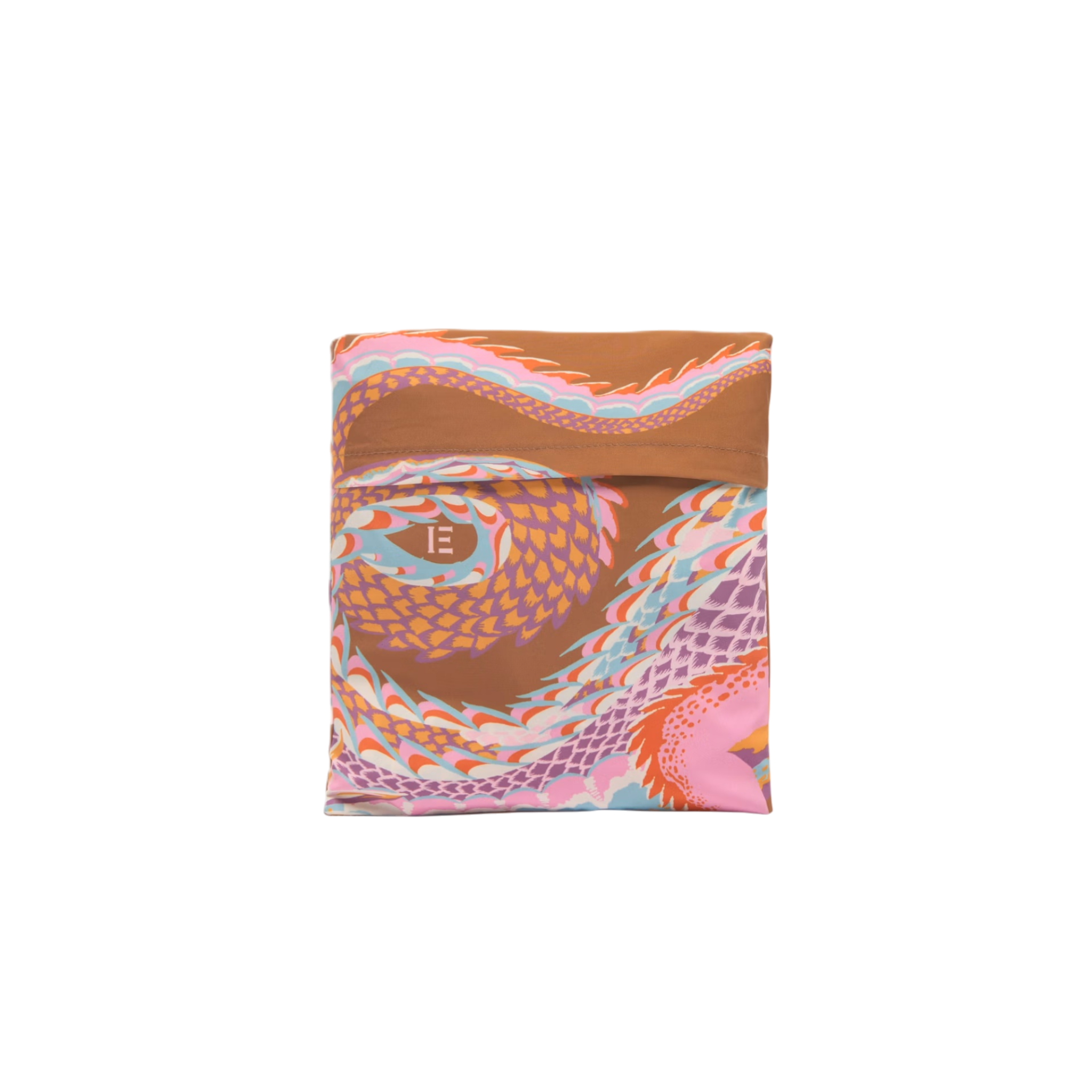 Borsa Maxi Shopping Croco