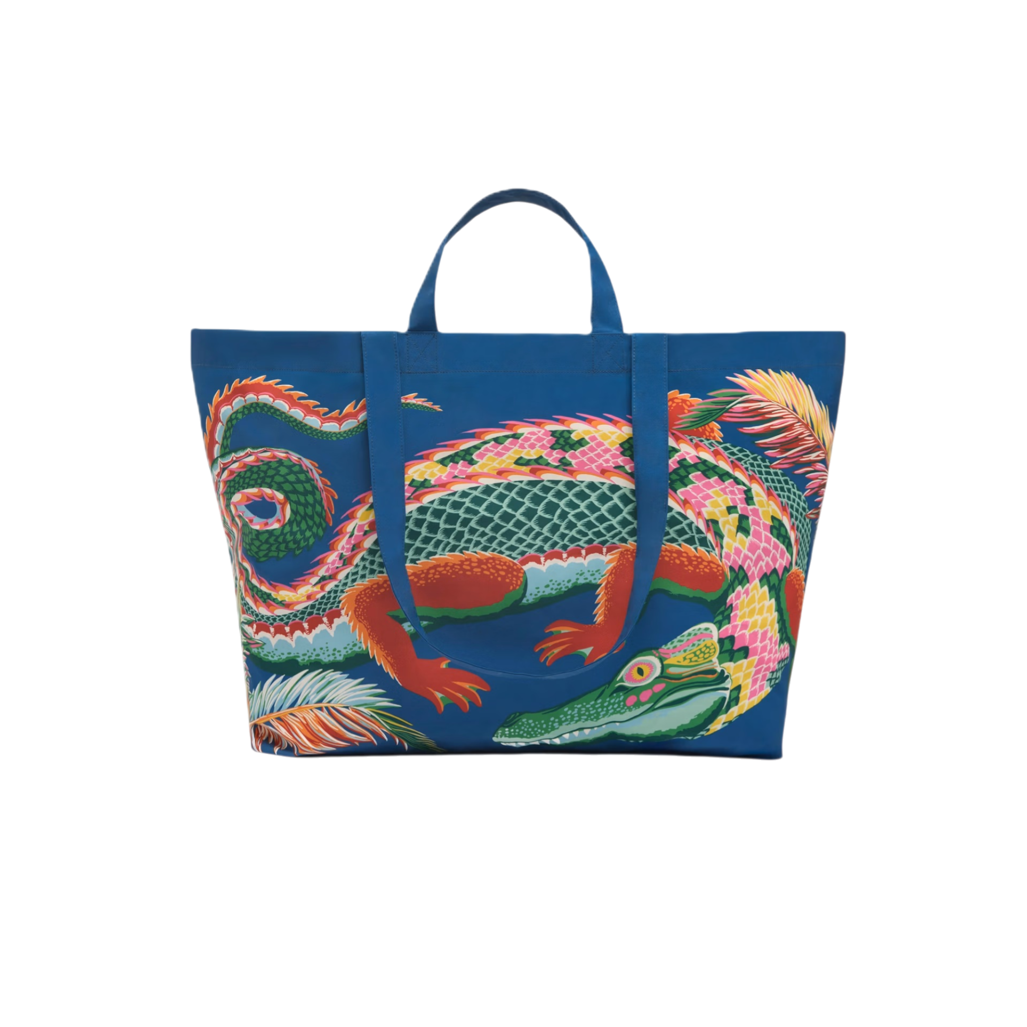 Borsa Maxi Shopping Croco