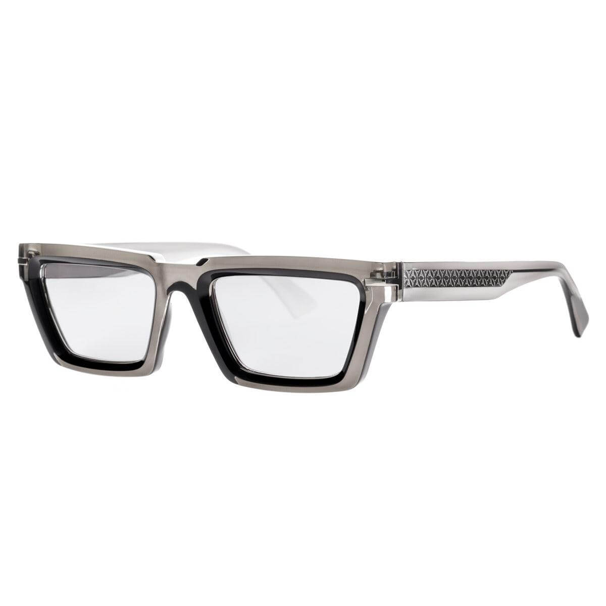 WYNWOOD C43 occhiali da sole unisex in stile urban, design bold con trasparenze sofisticate, made in Italy.