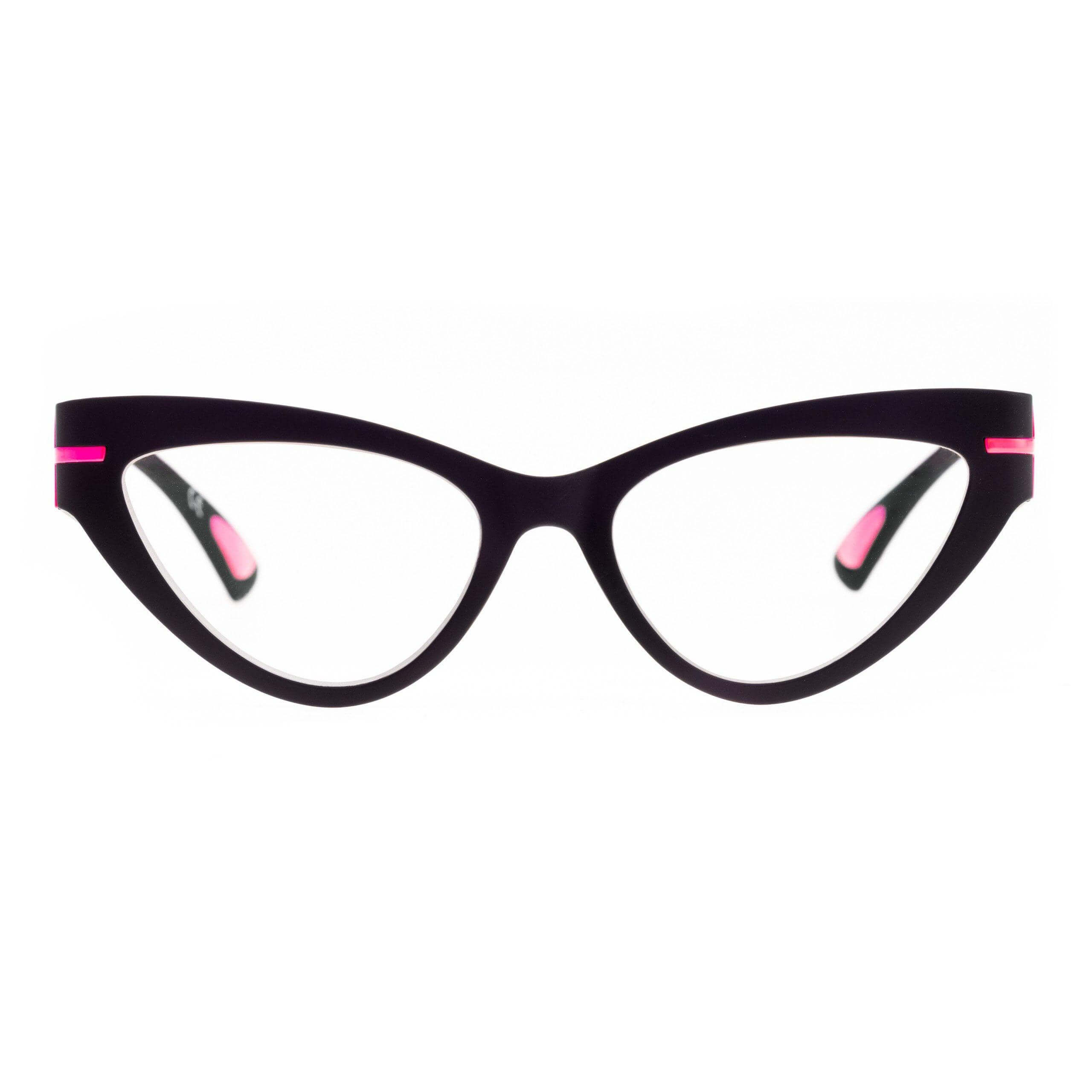 Occhiali ANGELINA C1 dalla forma a occhio di gatto, eleganza retrò e moderna perfetta.