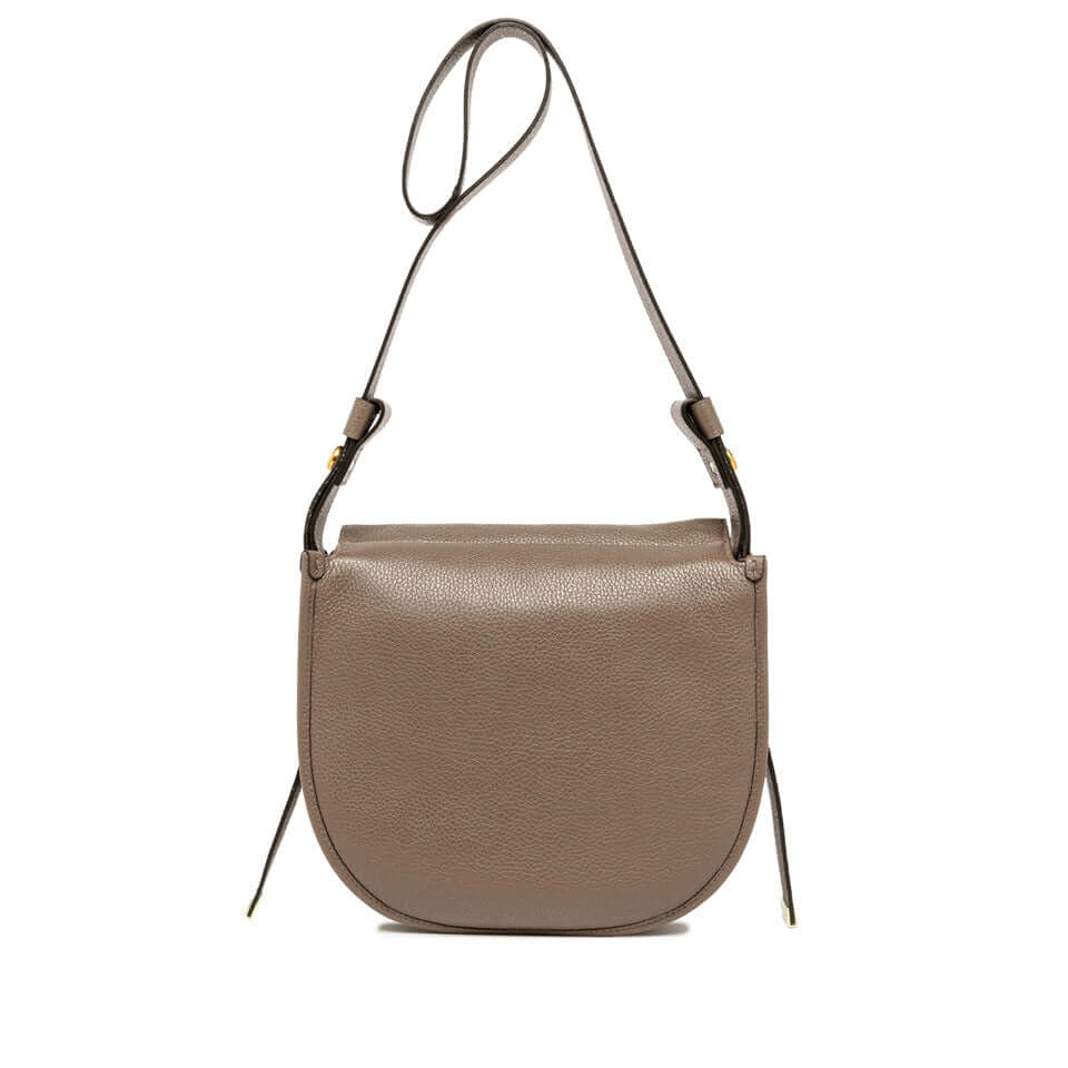 Ginevra borsa in pelle martellata con tracolla, design unico e ampia tasca principale di Gianni Chiarini Firenze.