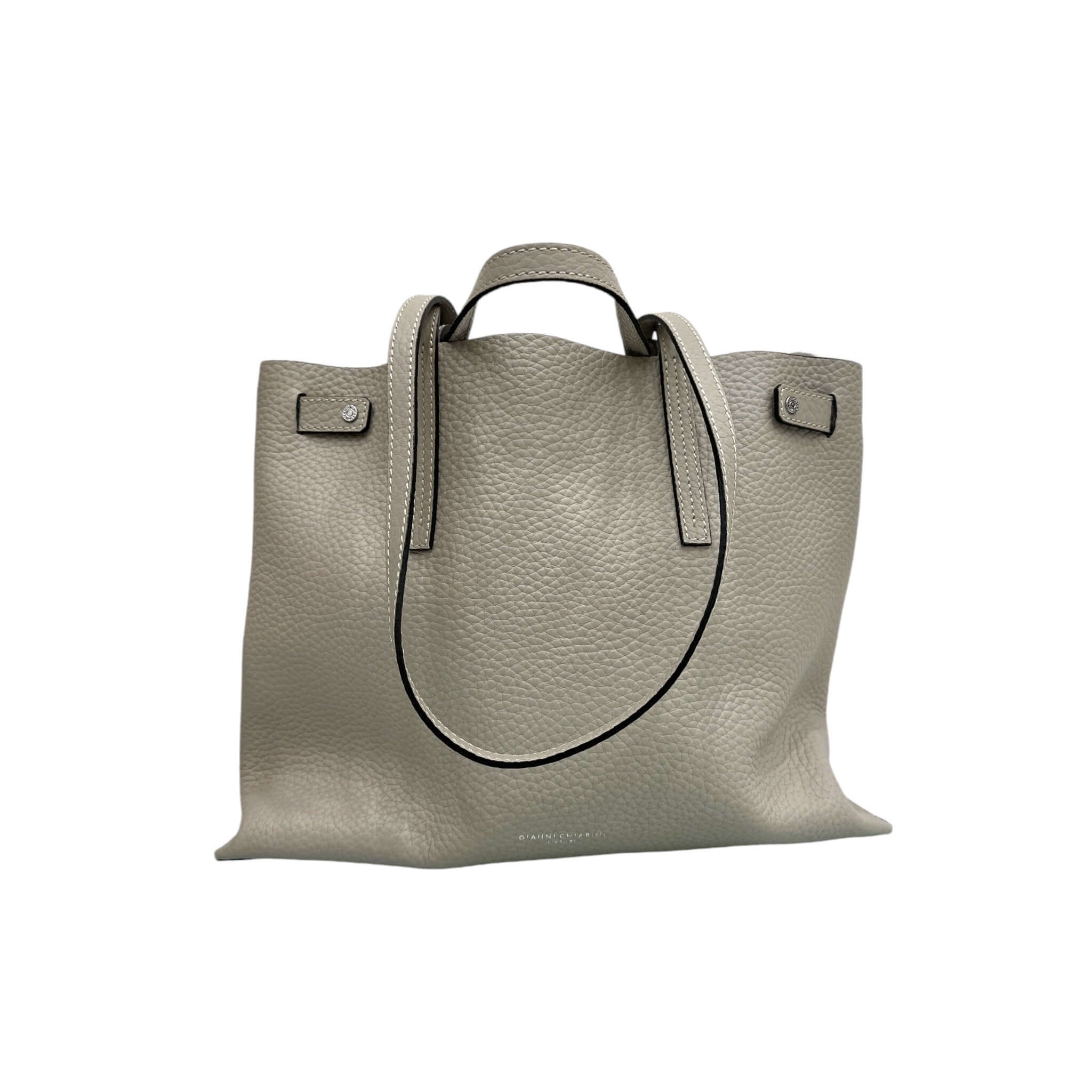 Altea leather bag with double grain, removable inner pocket, stylish and practical for daily use.