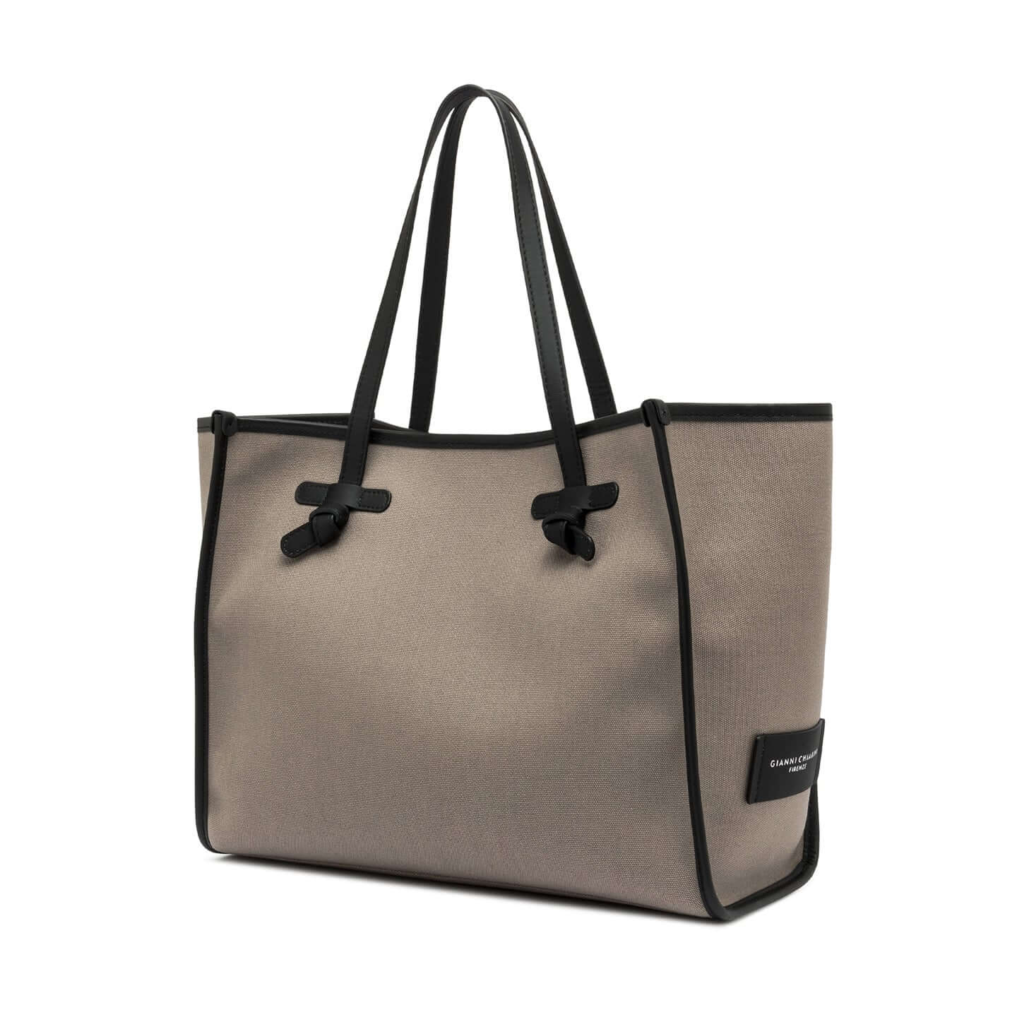 Shopping bag MARCELLA by Gianni Chiarini, modern canvas design with leather details, perfect for everyday use.