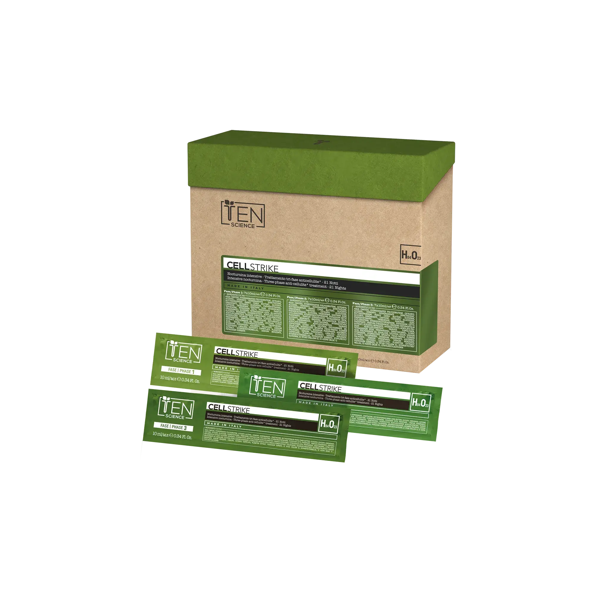 Nocturnina Intensive: Trattamento tri-fase anticellulite - 21 Notti