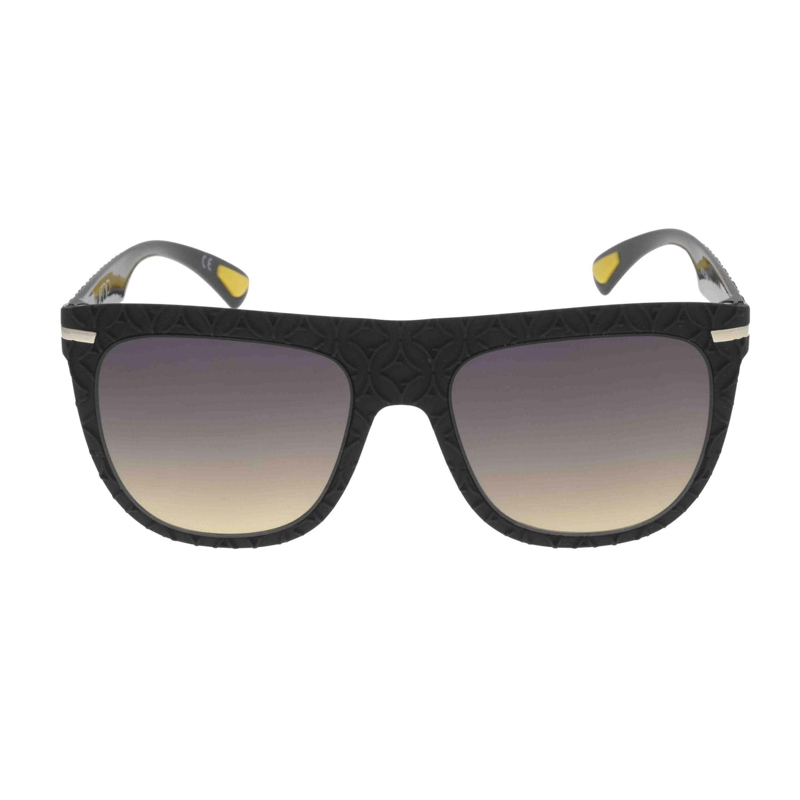 SAMU C1 – occhiali da sole eleganti con lenti gialle e grigio sfumato, design minimalista e moderno.