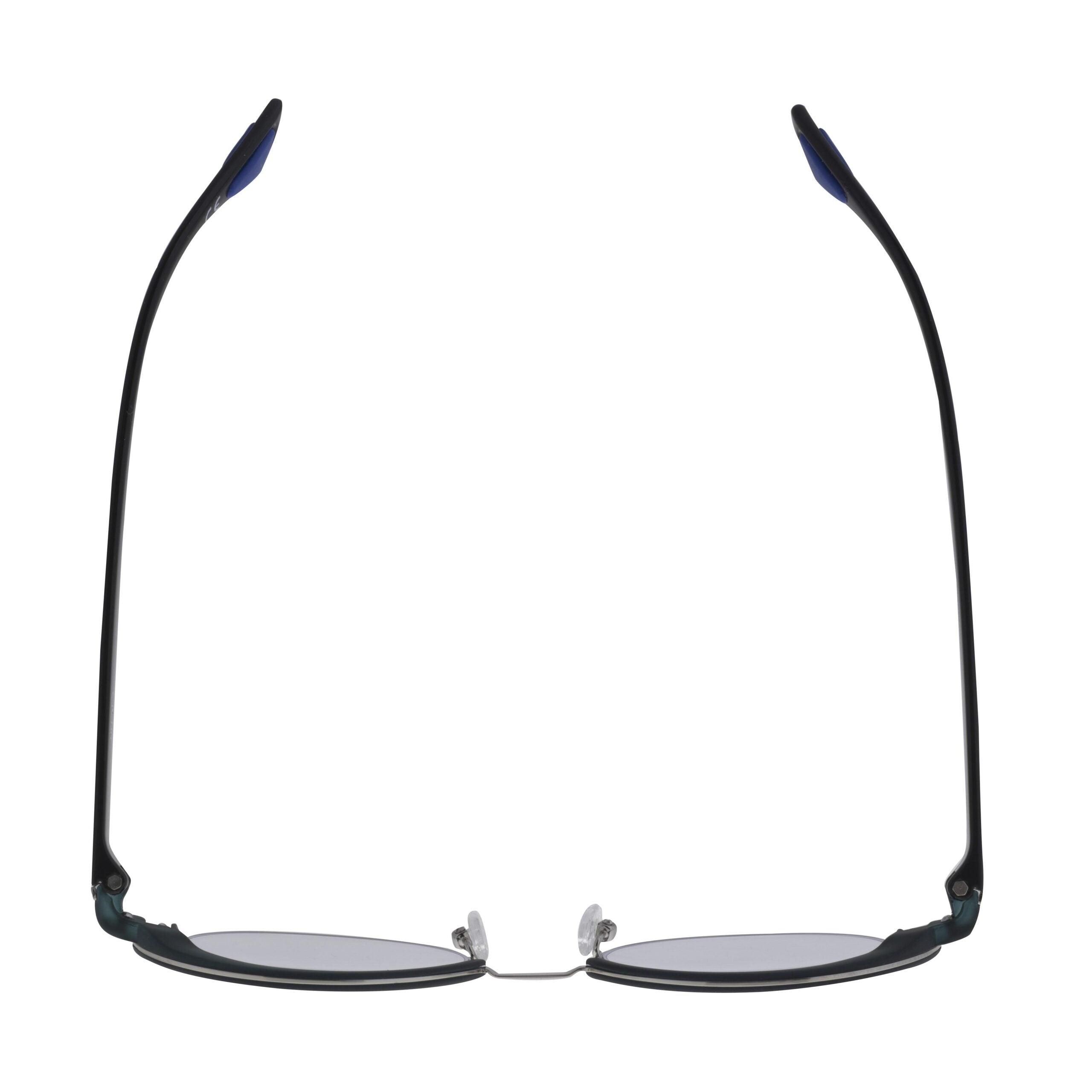 AFRODITE C3 sunglasses with blue front and black temples, featuring phototropic lenses for modern style and protection.