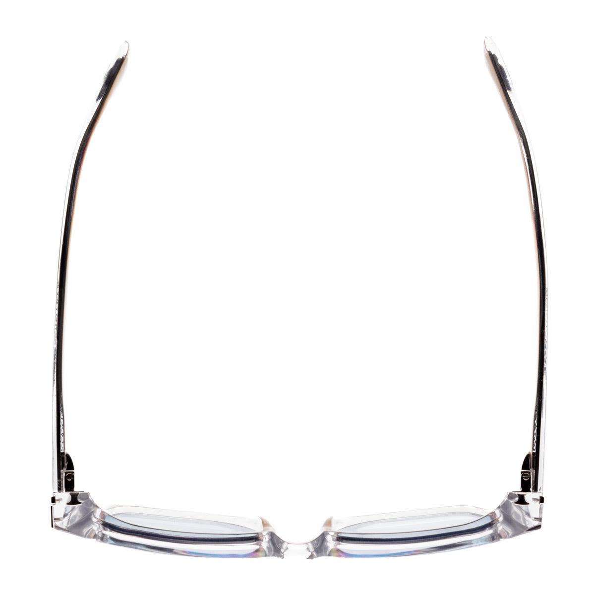 COCONUT GROVE C51 occhiali trasparenti e iridescenti con anima silver, collezione XY by AirDP.