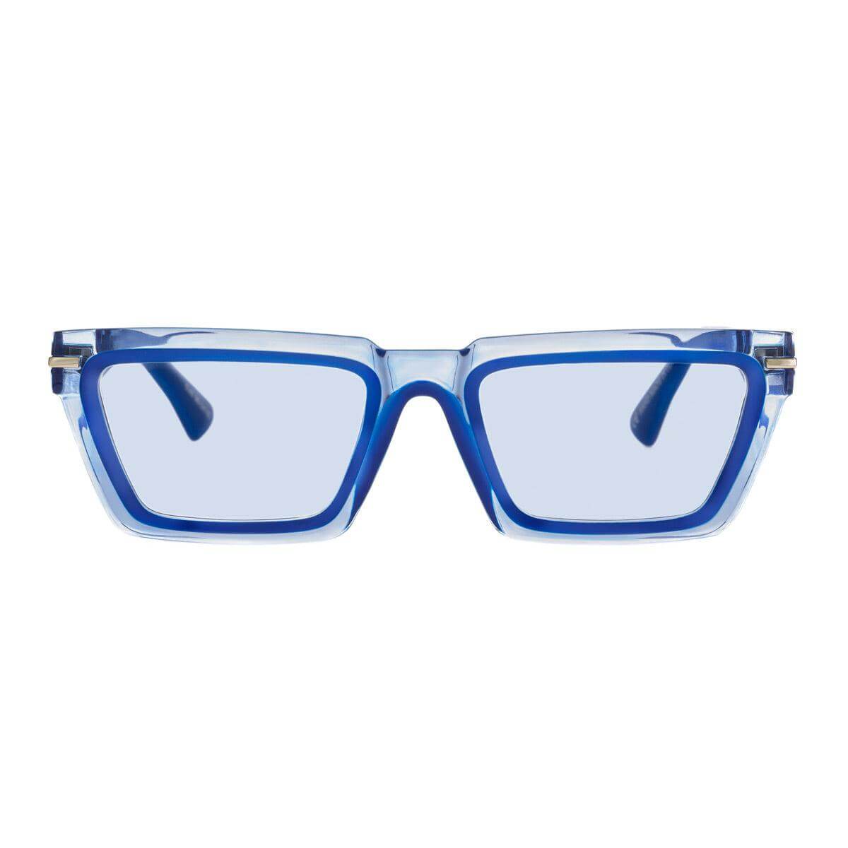 WYNWOOD C38 occhiali da sole unisex di alta qualità con design contemporaneo e dettagli metallici.