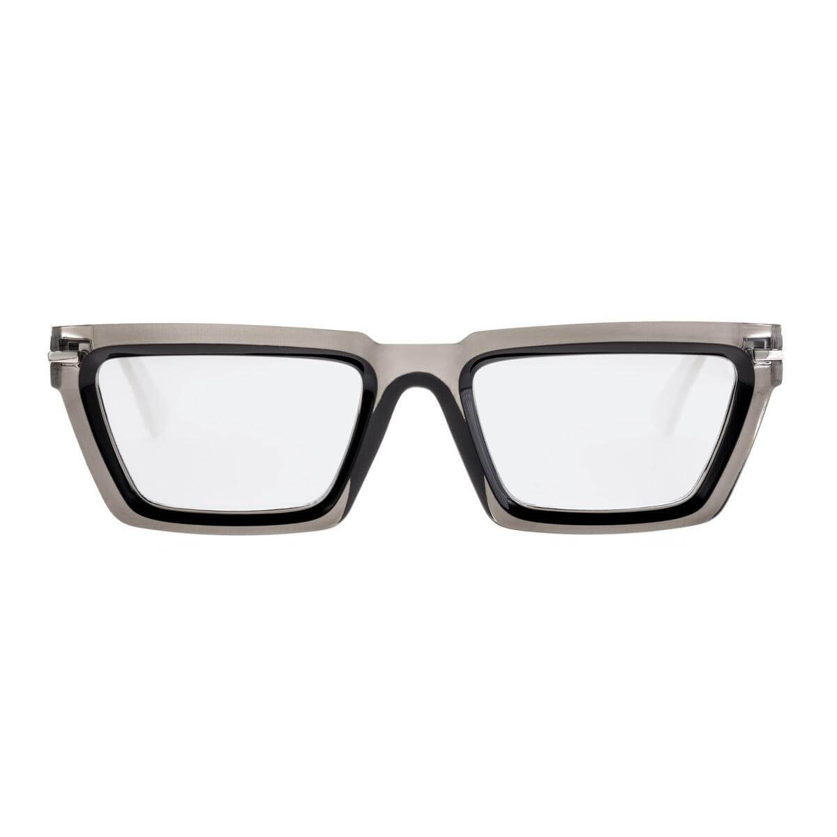 WYNWOOD C43 occhiali da sole unisex luxury made in Italy, design bold e metallo visibile.