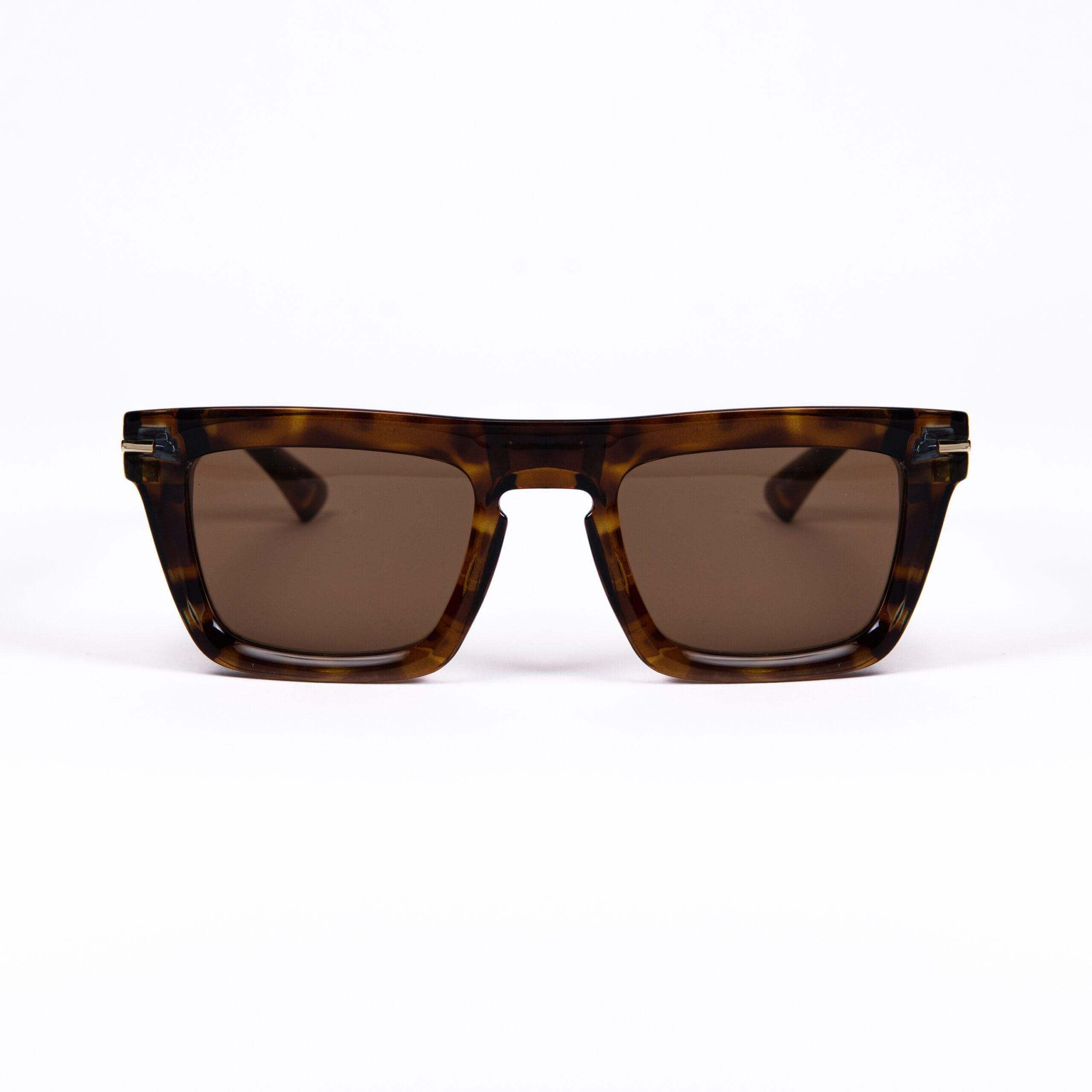 SOUTH BEACH C5 sunglasses with bold design and transparent brown aesthetic from AirDP.