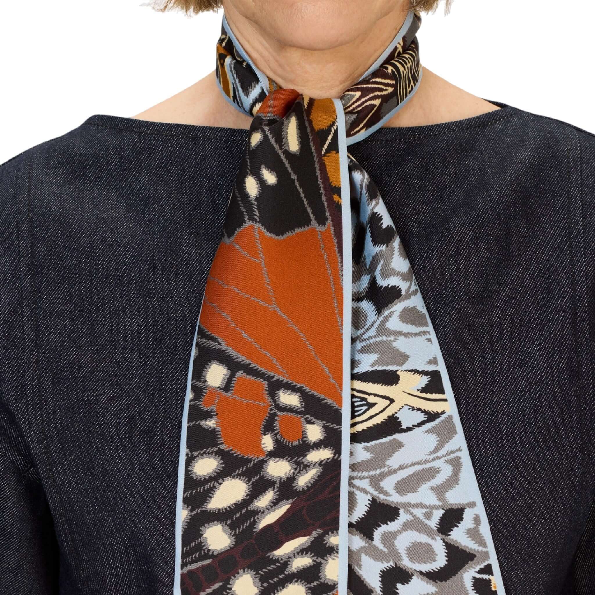 Foulard Lavalière Farfalle