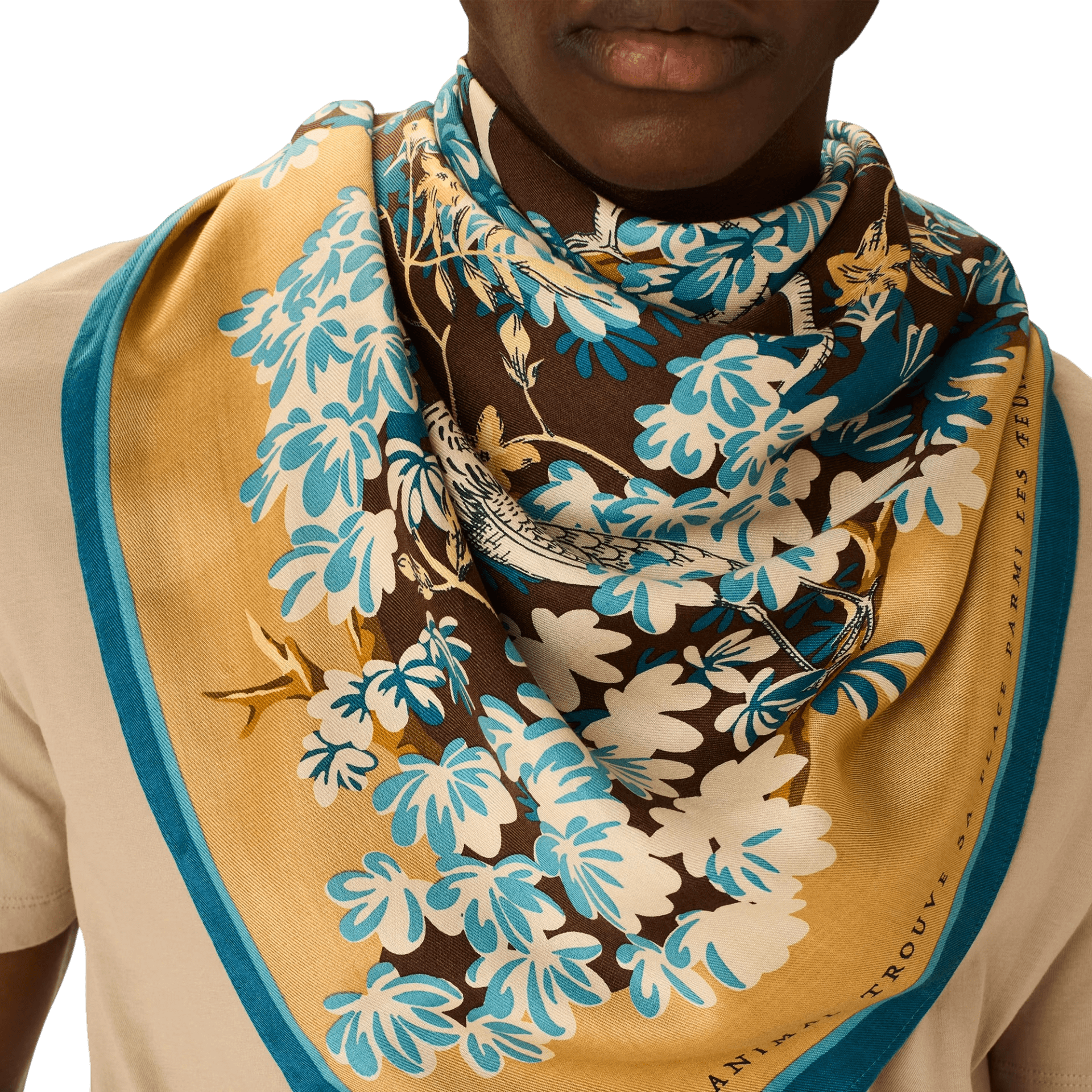 Foulard Quadrato Bestiaire