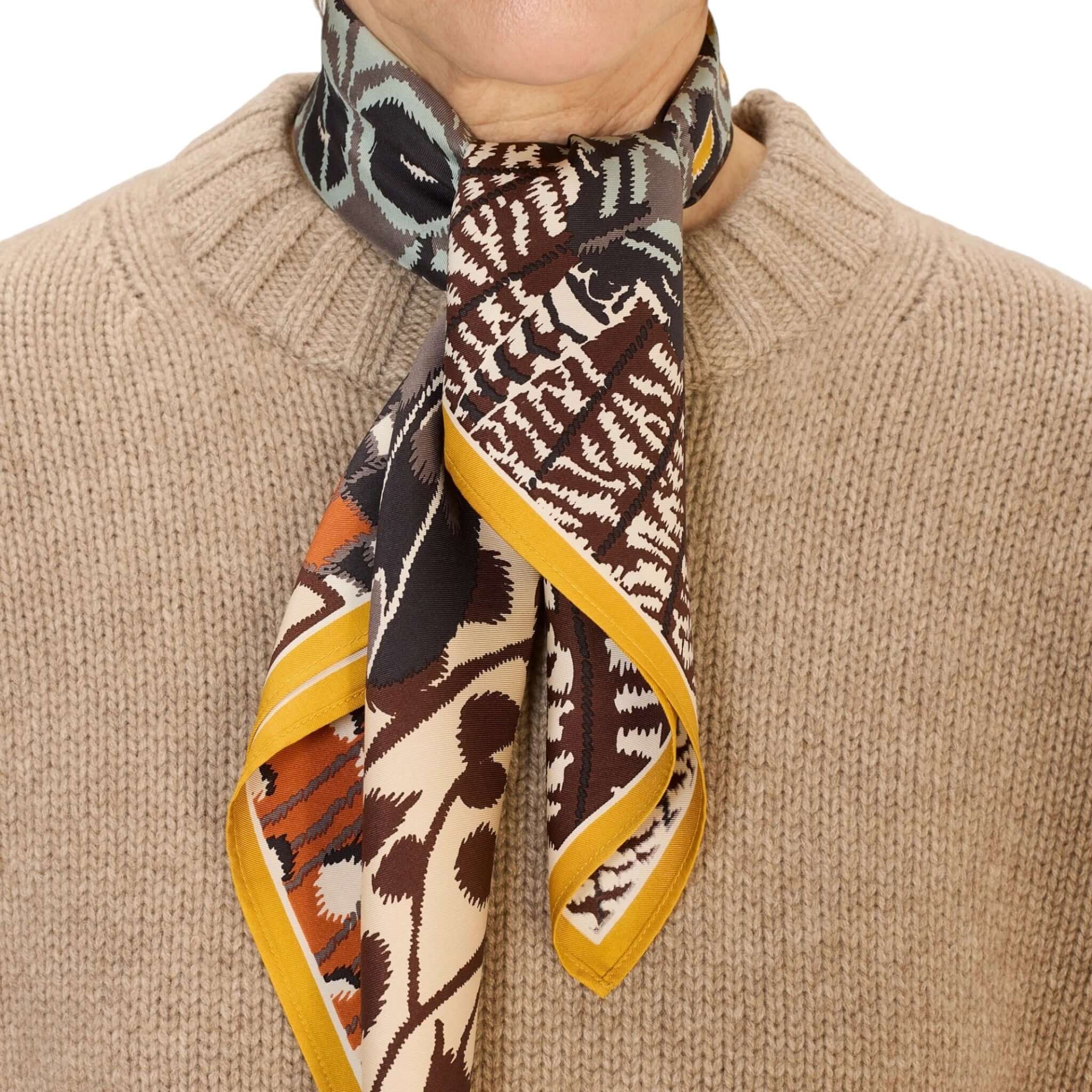 Foulard Quadrato Farfalle