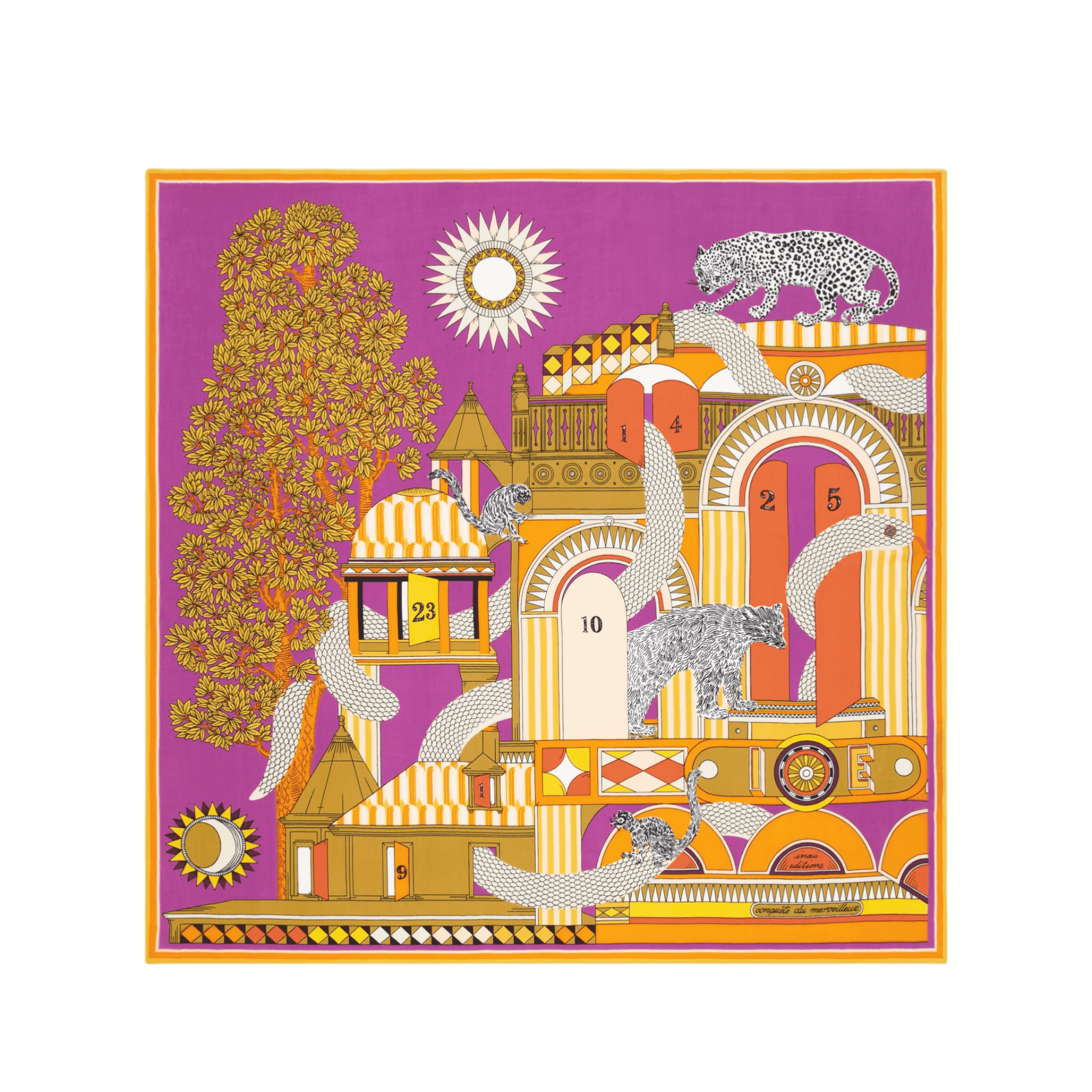 Foulard Quadrato Taj