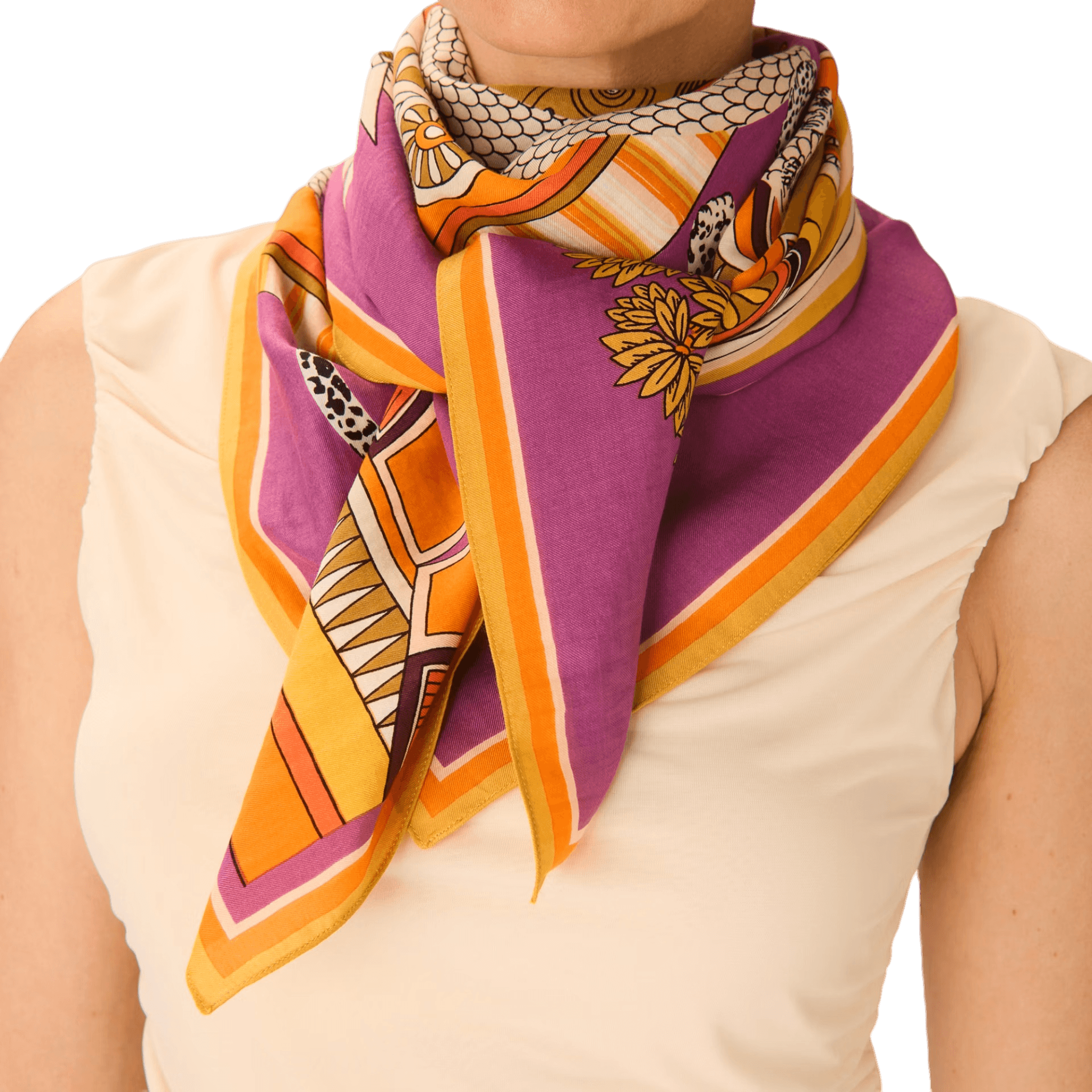 Foulard Quadrato Taj