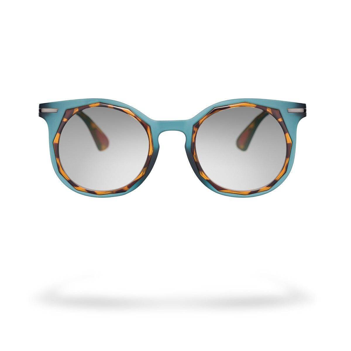 GAIA C2 sunglasses featuring unique architecture, lightweight design, and striking color contrasts.