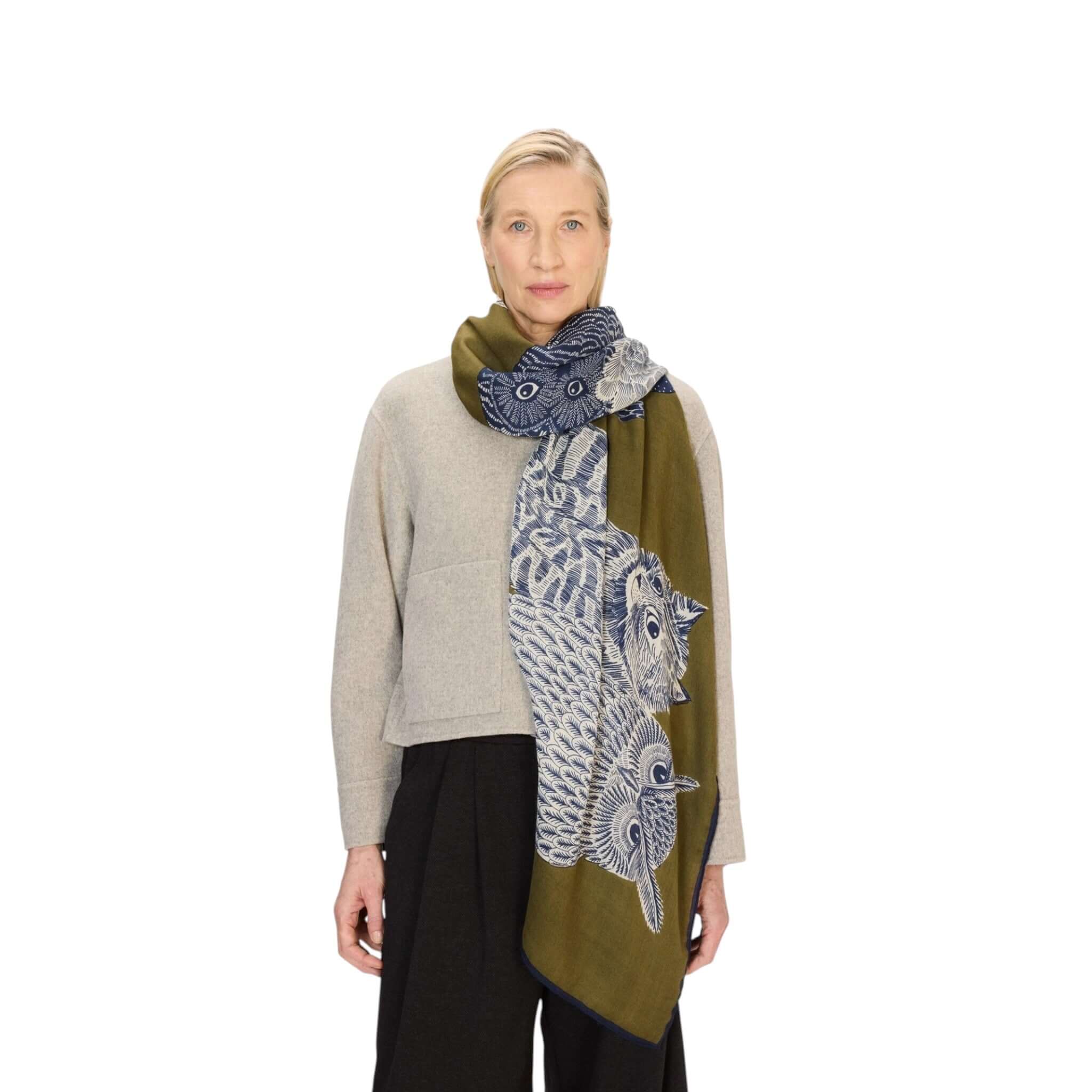 Sciarpa Gufo