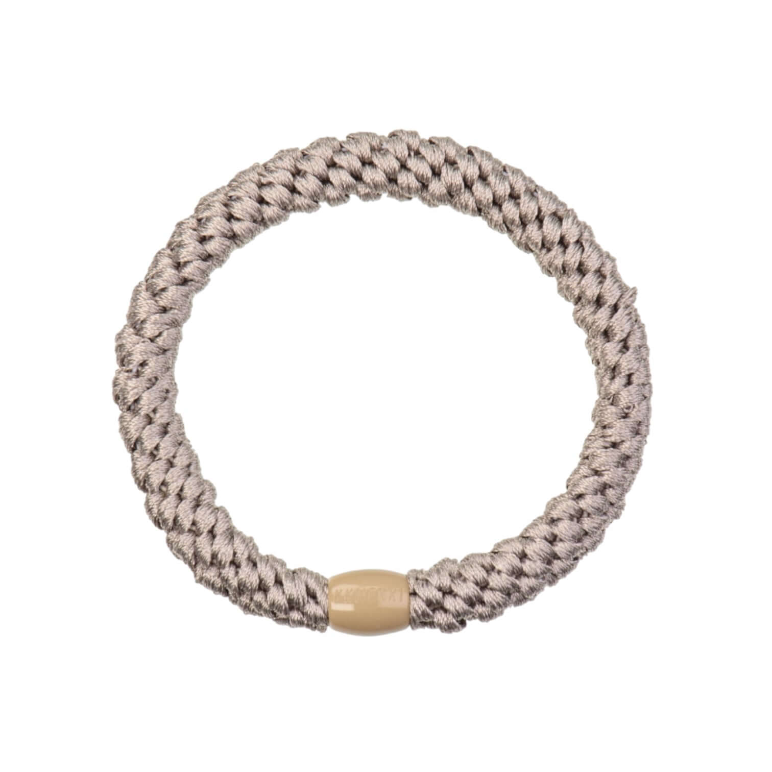 Light Mole Elastic Hair Tie made of polyester and rubber, perfect for styling hair with comfort and style.
