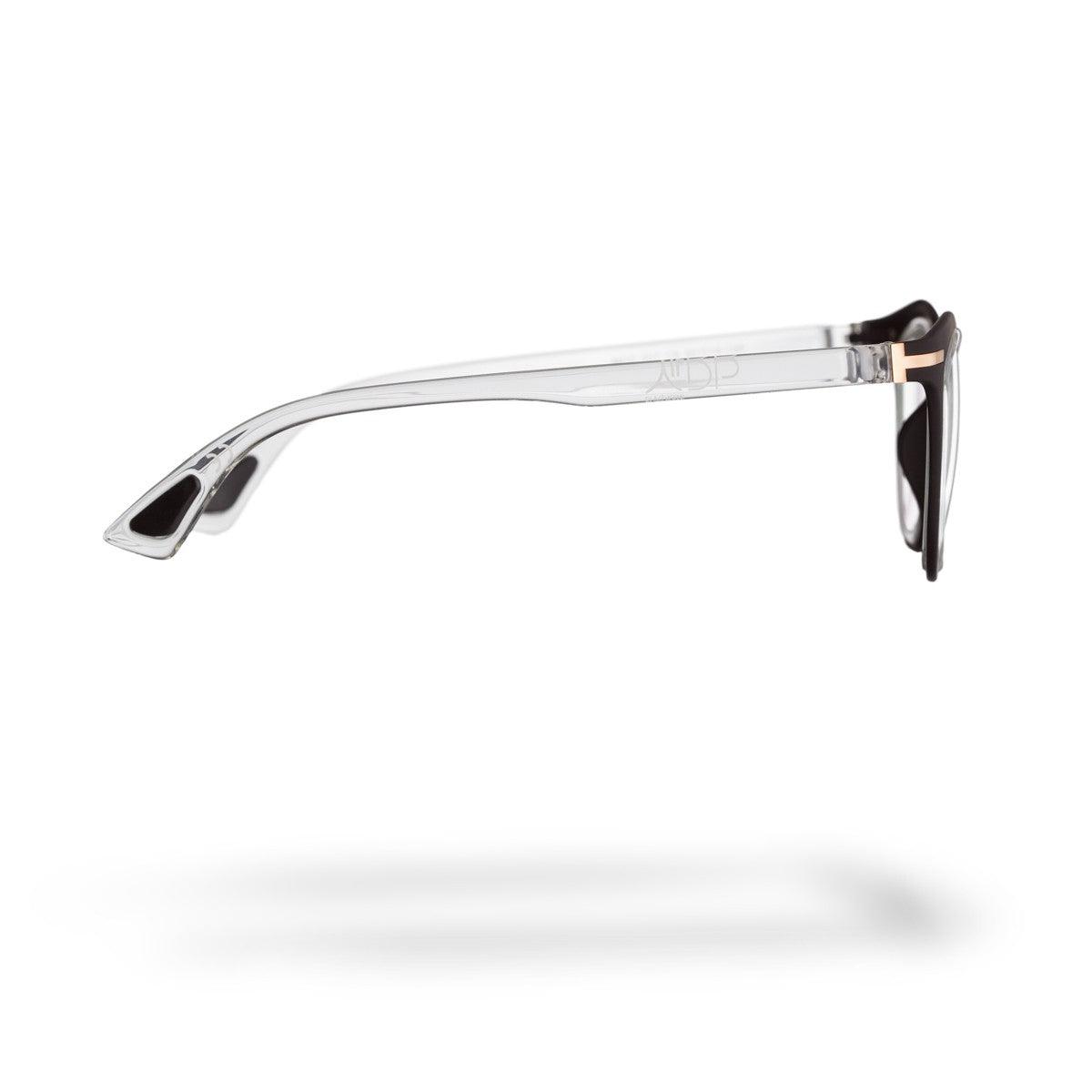 LOLLI C6 occhiali da sole in vista laterale, design leggero e ergonomico, collezione Frame.