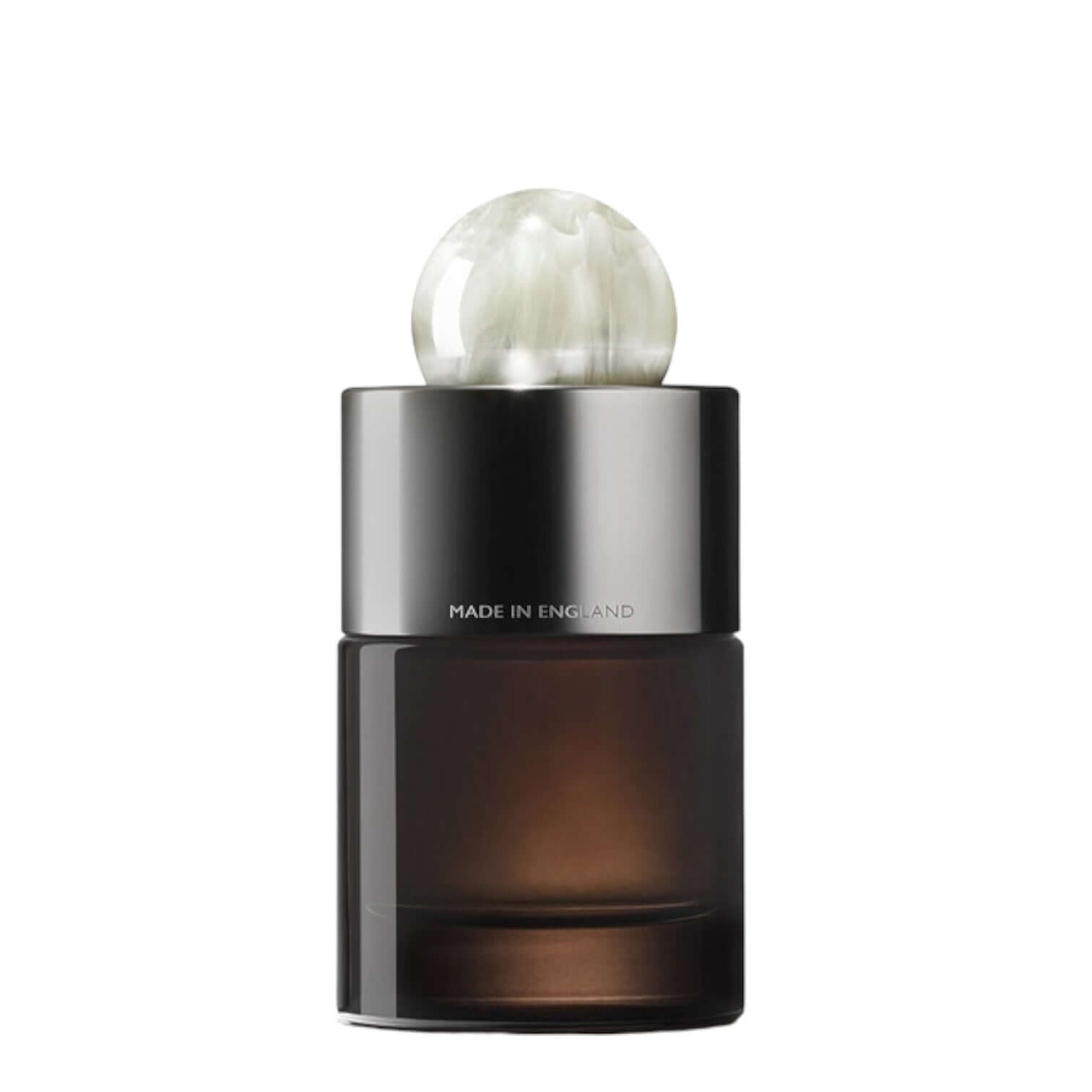 Milk Musk Eau de Parfum in elegant glass bottle with resin cap, 100ml, featuring unique and serene fragrance notes.