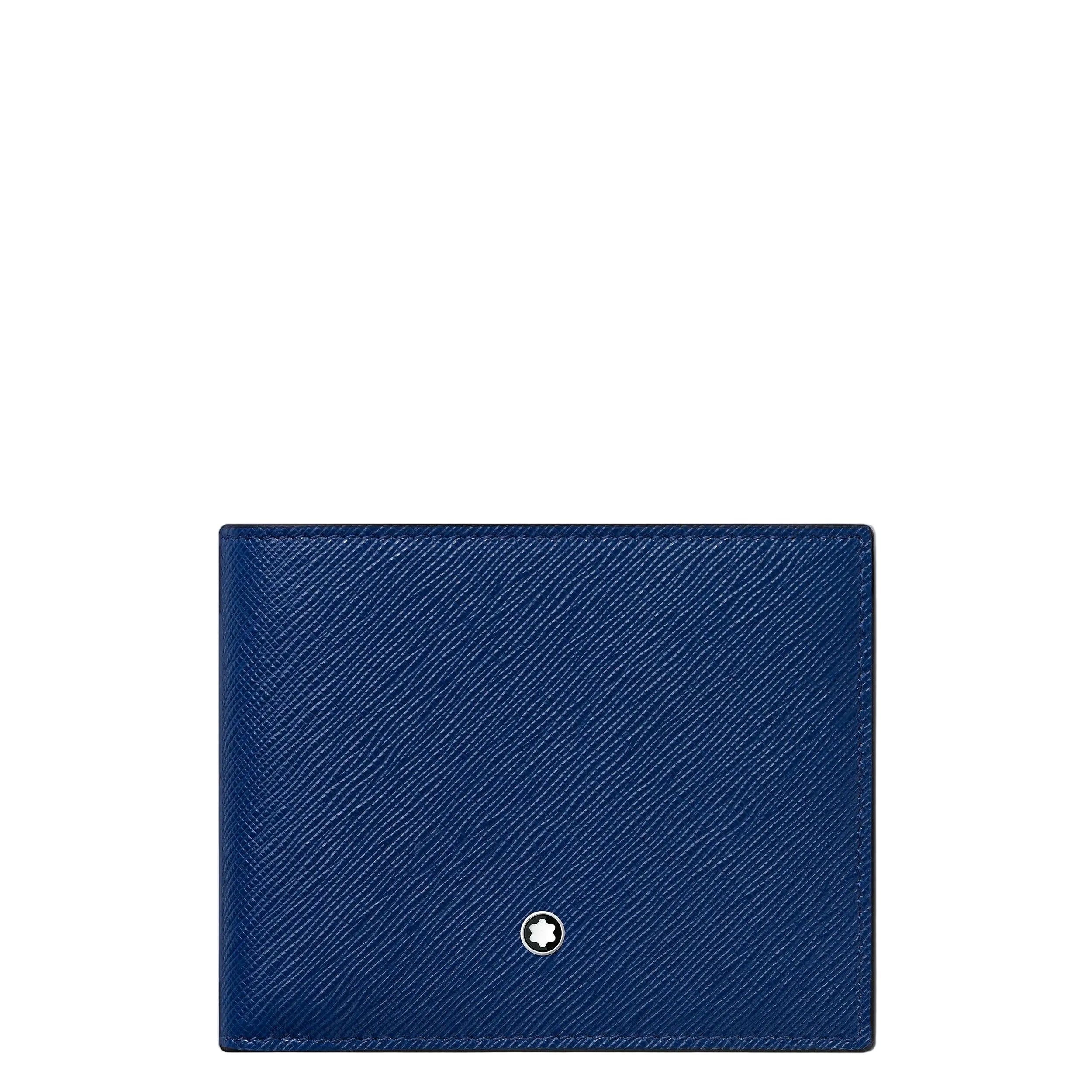 Montblanc portafoglio 6 scomparti Montblanc Sartorial blu 130812