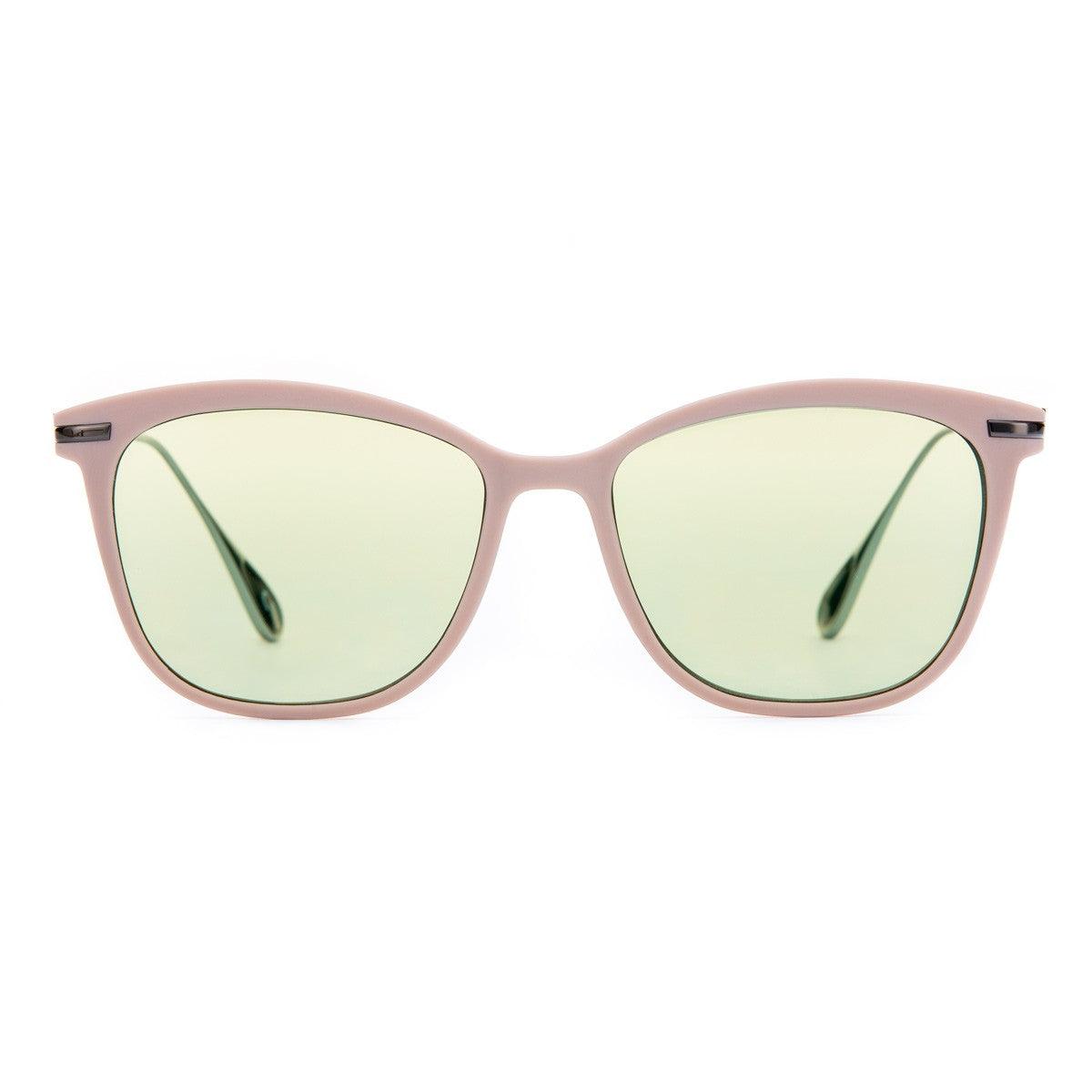 AGUA C4 occhiali eleganti con lenti verdi e montatura in titanio per un comfort senza pari.