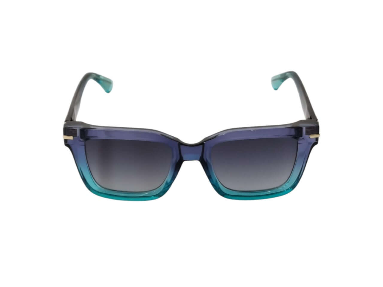 Occhiali CORAL GABLE C55 blu/viola gradient turchese con lenti scure, collezione XY by AirDP.