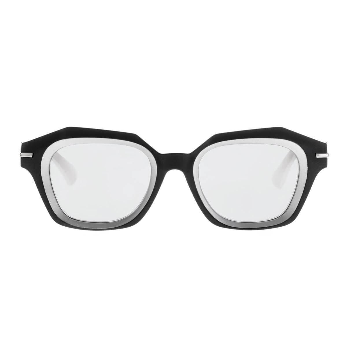 COCONUT GROVE C46 occhiali neri e silver con design trendy e moderno, collezione XY by AirDP.