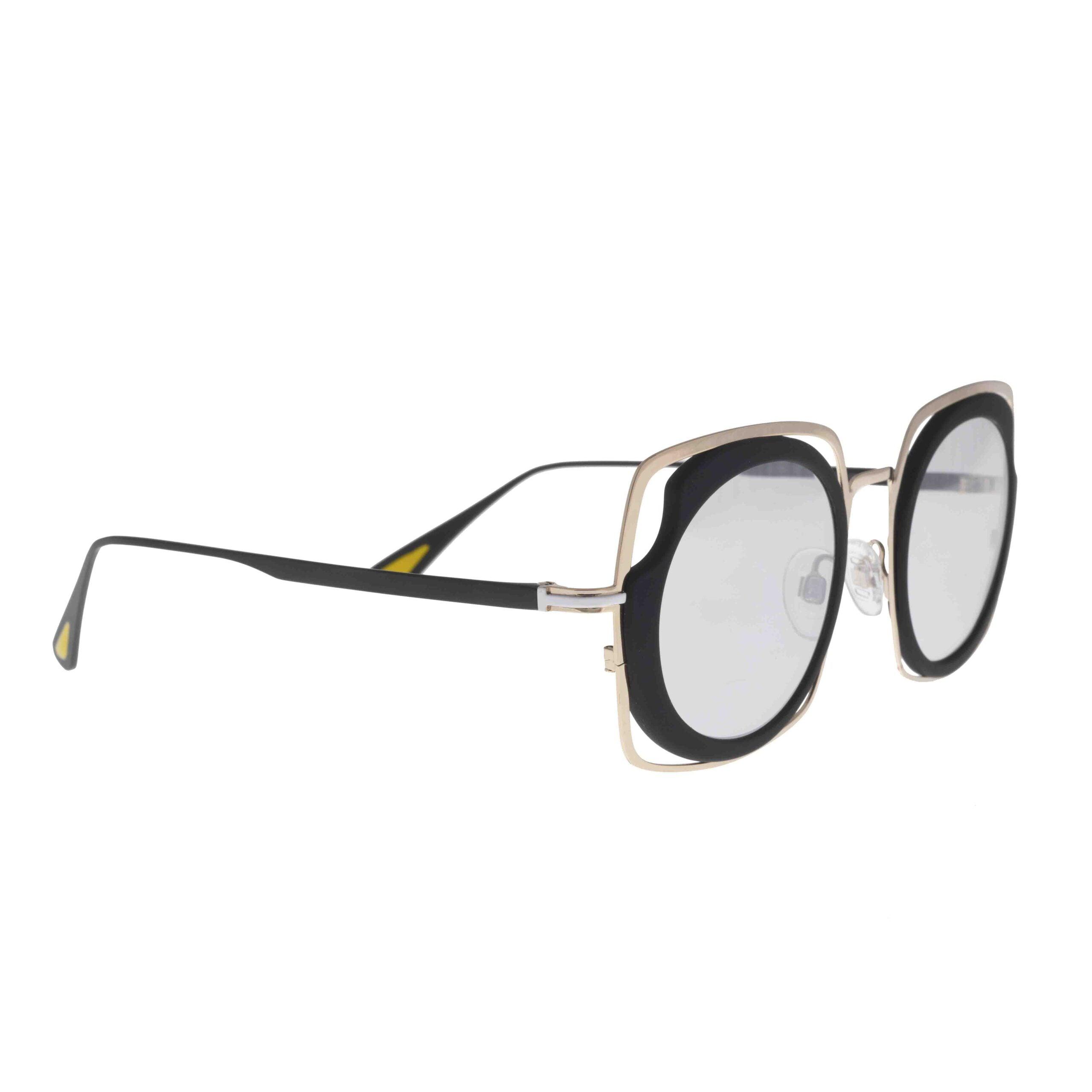 ATRIA C6 occhiali con design elegante, rotondo e quadrato, collezione Metal, stile audace e sofisticato.