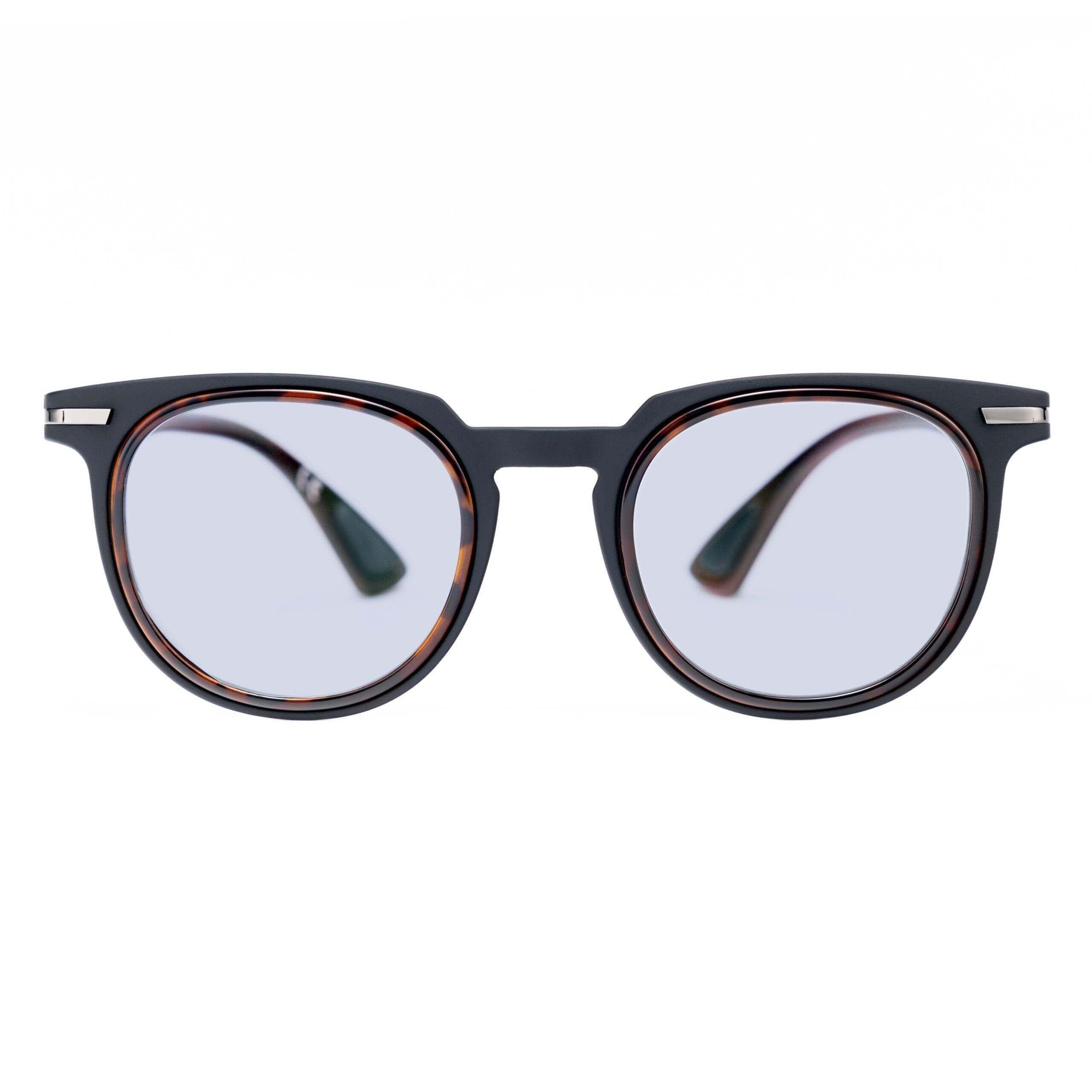 LINO C53 occhiali da sole con montatura leggera ed ergonomica, abbinamento di colori a contrasto.