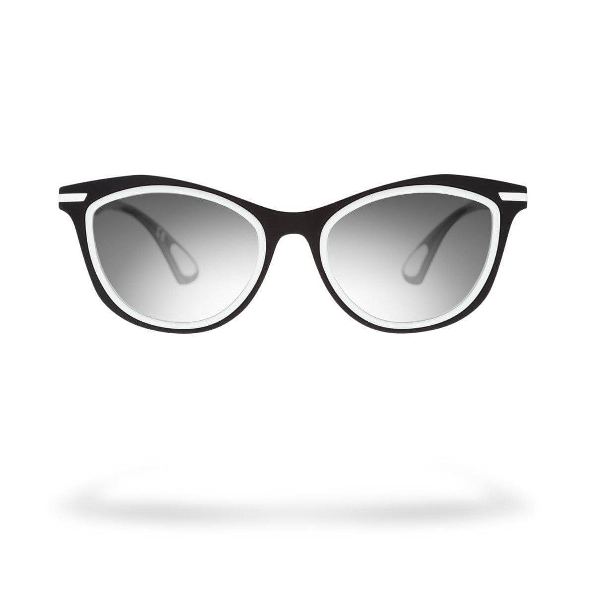 LOLILI C9 sunglasses with striking black and white design, lightweight and ergonomic, perfect for stylish looks.