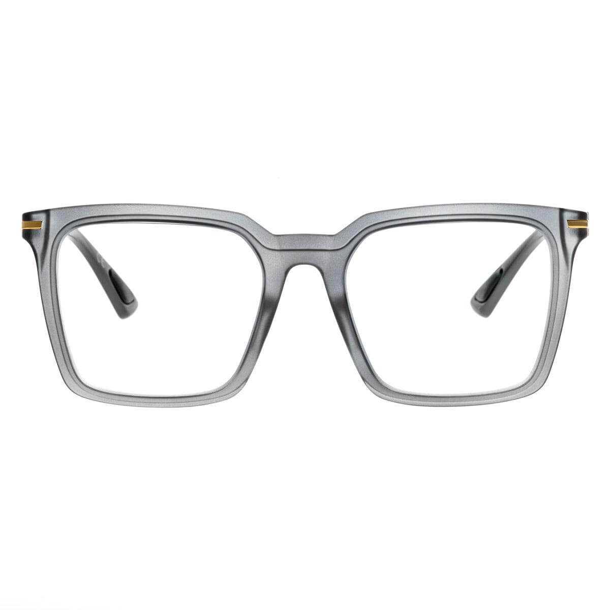 LORIS C2 occhiali dal design elegante, leggeri e ergonomici, collezione Frame, finitura grigia moderna.