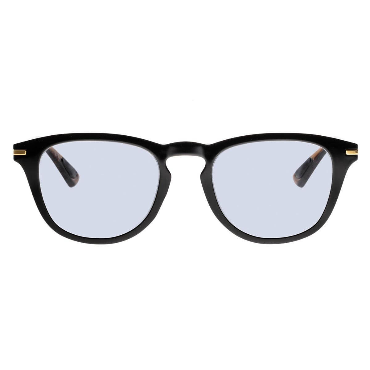 MAX C1 occhiali da sole da uomo con lenti fotocromatiche e design elegante in nero e oro.