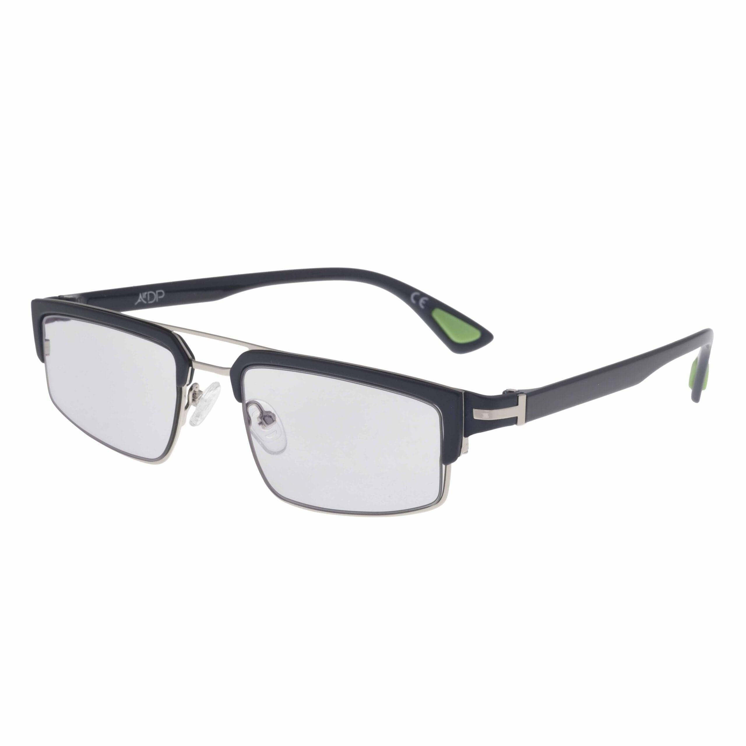 Occhiali Poseidone C3 della collezione AirDP Style con montatura blu e lenti fotocromatiche.