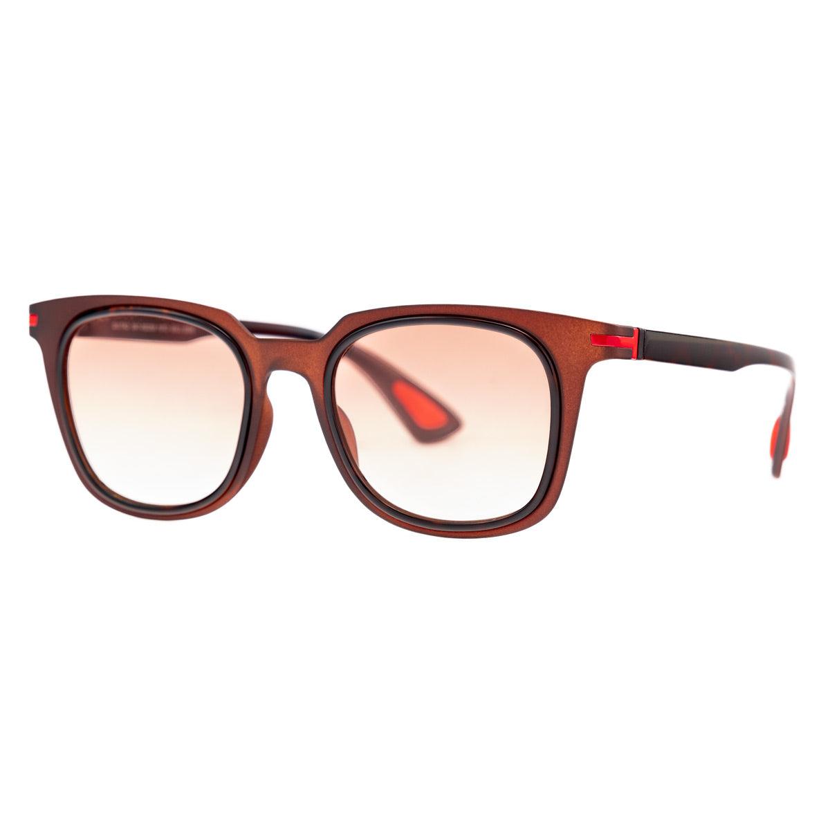 LUIS C701 occhiali da sole uomo marrone havana con lenti fotocromatiche e dettagli neri Alessandro Del Piero