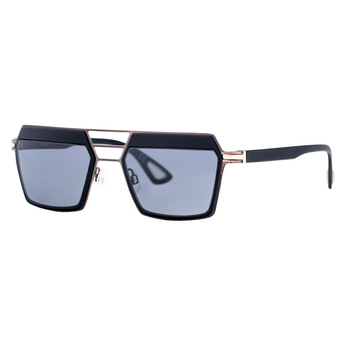 Occhiali da sole NEW YORK C2 della collezione Metal by AirDP, con lenti specchiate e design contemporaneo.