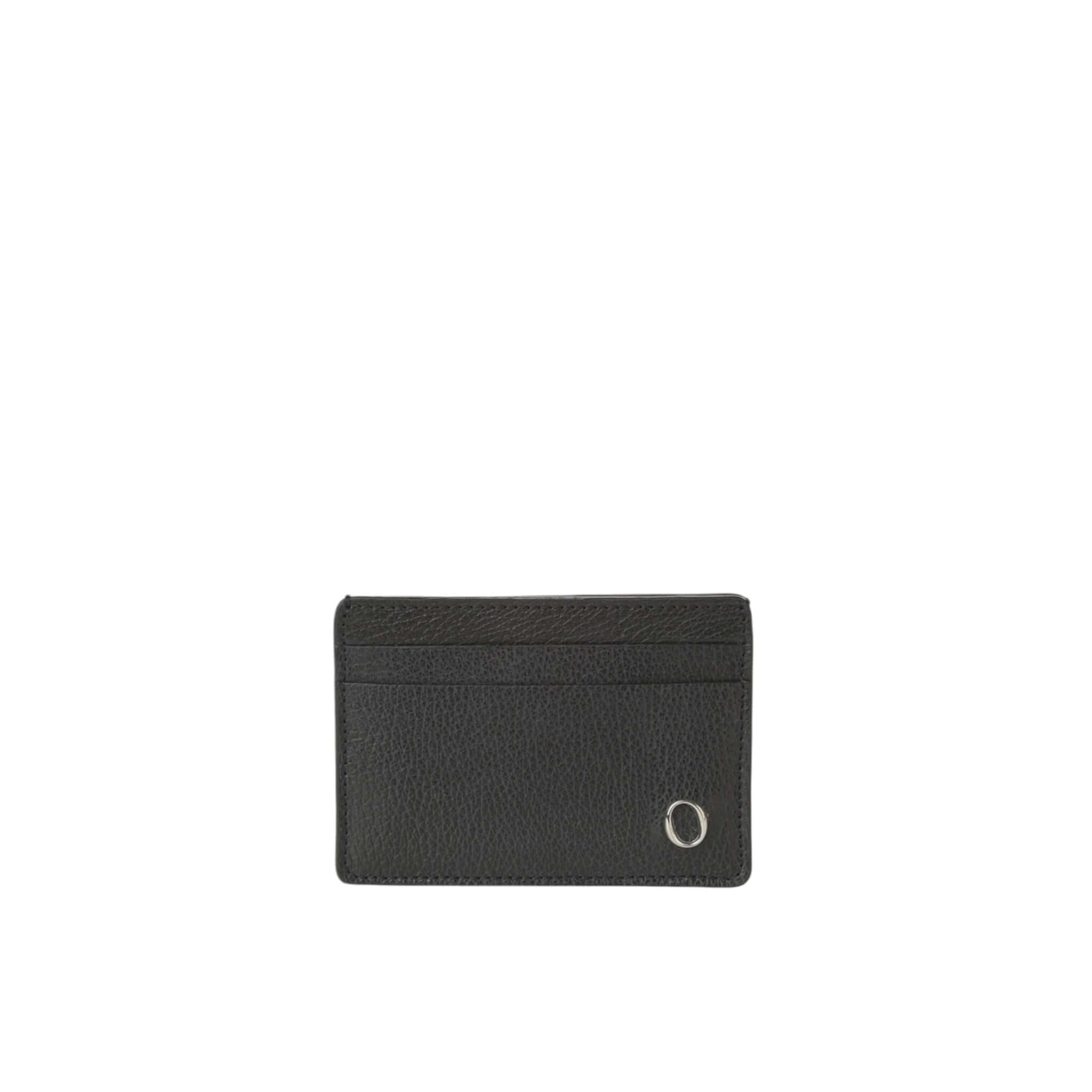 Portacarte Chevrette in Pelle nabuccata, design elegante e compatto, ideale per tasche e borse.