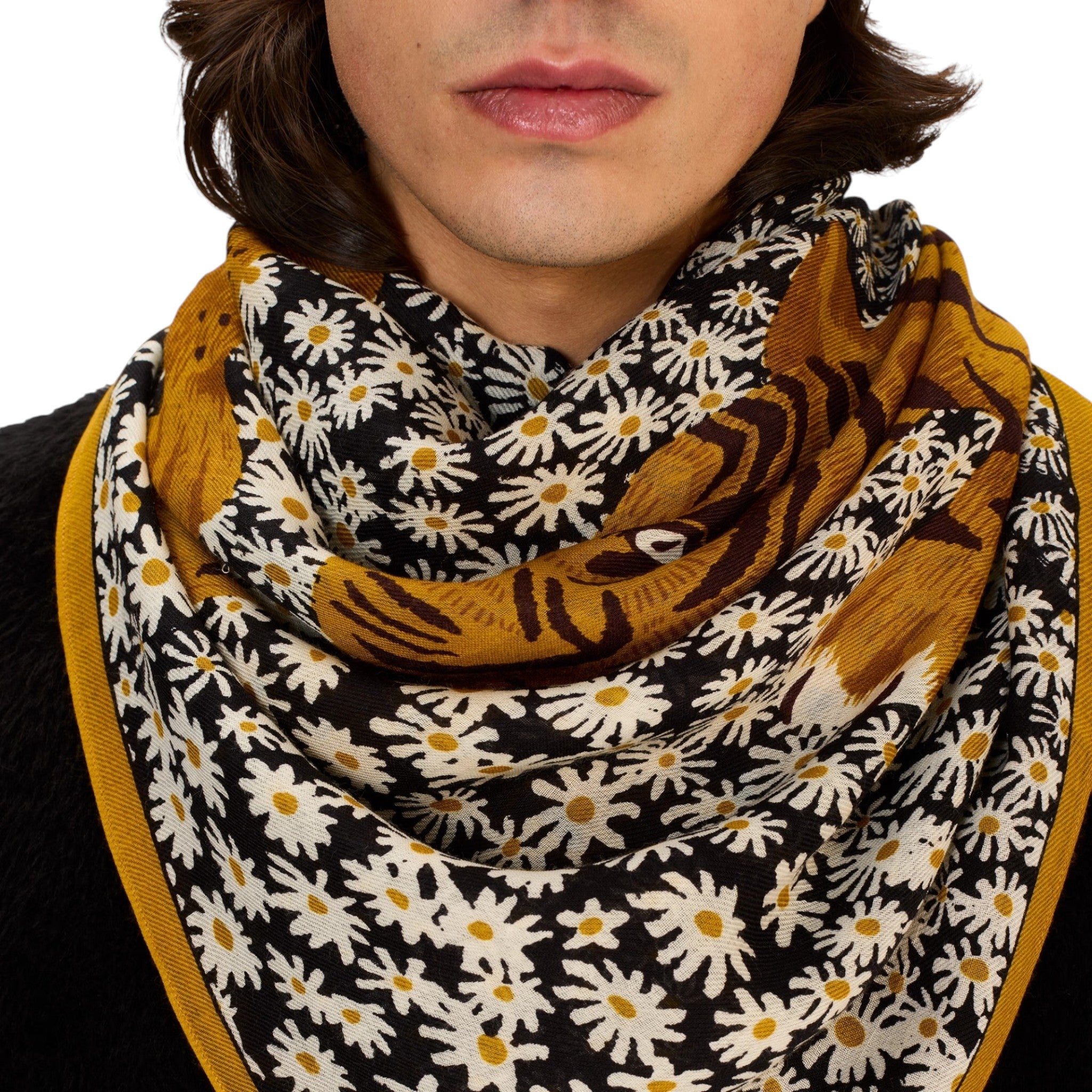 Foulard Quadrato Tigre