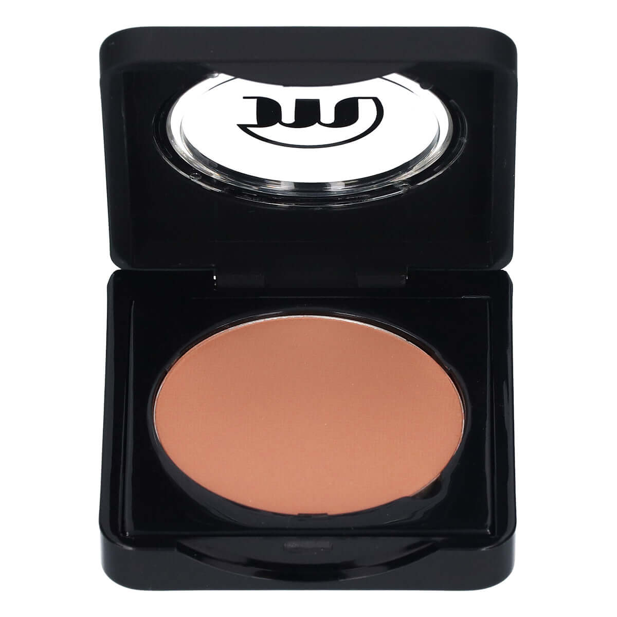 Blusher n. 44 in matte finish, offering a natural effect, displayed in an open compact.
