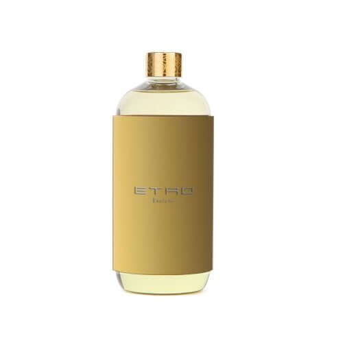 Calipso Refill by Etro, 500 ml fragrance with notes of myrrh, cinnamon, black pepper, ginger, and incense.