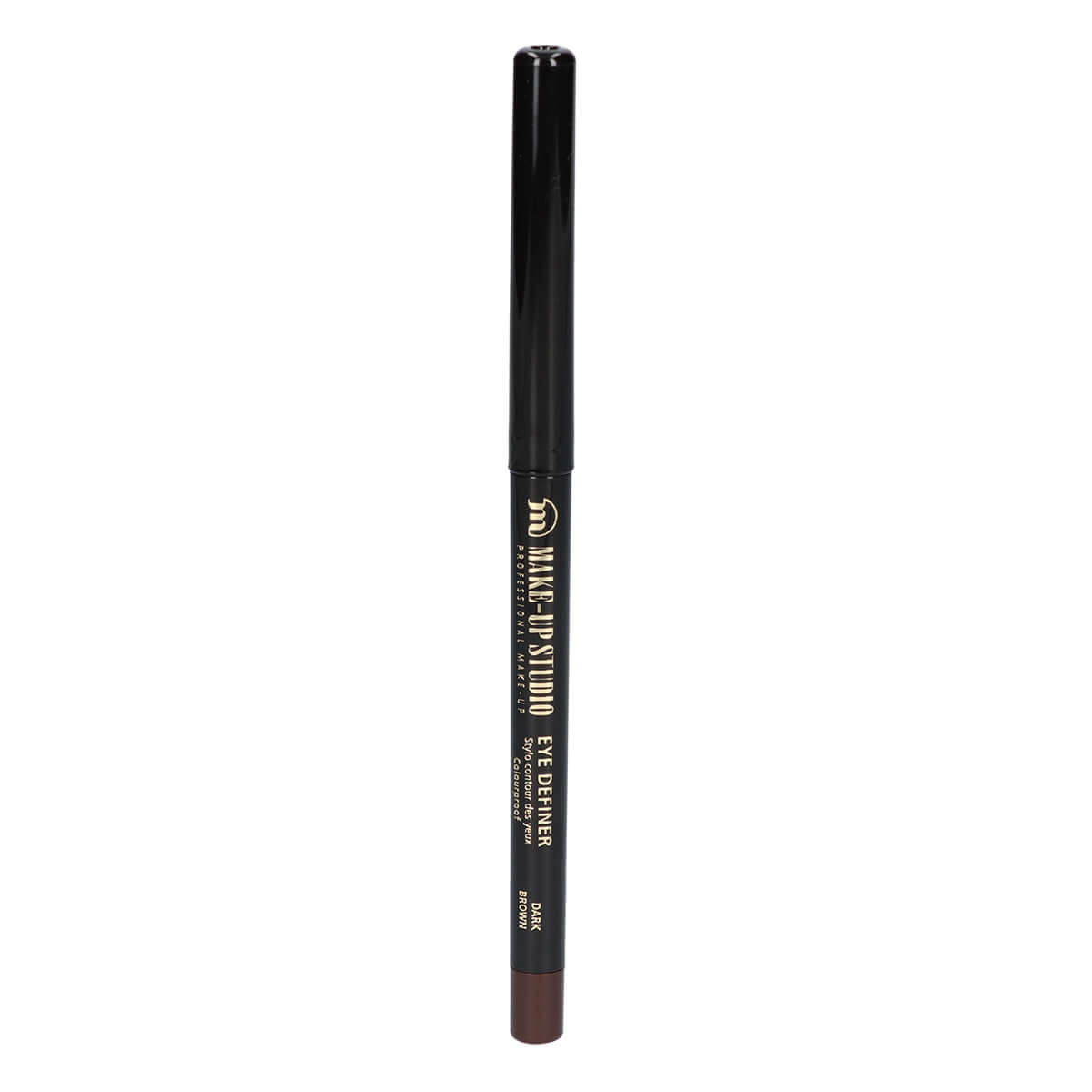 Matita Eyeliner definer, morbido, setoso, impermeabile per occhi, con temperino integrato.