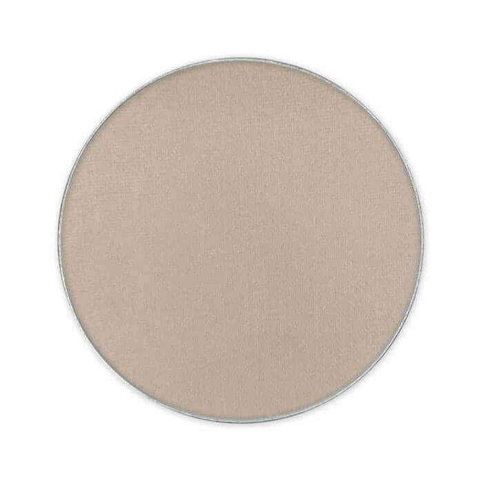 Ombretto taupe compatto, 4 gr, ideale per uso professionale e quotidiano con massima colorazione e tenuta.
