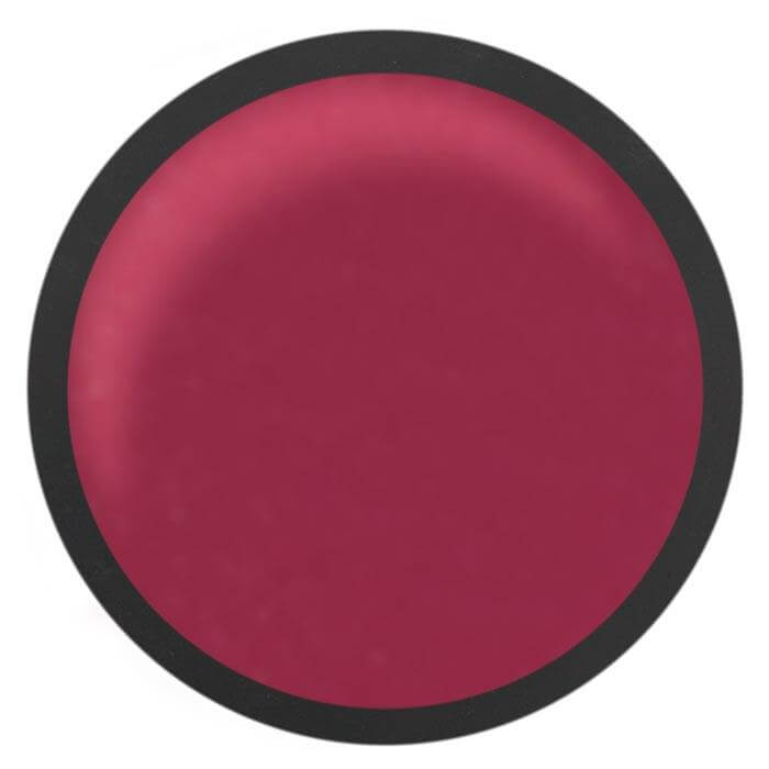 Rossetto Deep Red lipstick sample in a deep red shade with a sleek black outline, perfect for bold lip looks.