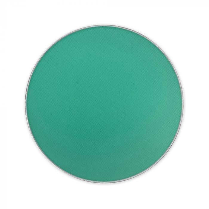 Ombretto Green - vibrant green eyeshadow in a .4 gr. pan, perfect for creating colorful makeup looks.