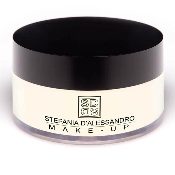 Cipria in polvere libera avorio per fissare fondotinta e opacizzare la pelle - Stefania D'Alessandro Make-Up
