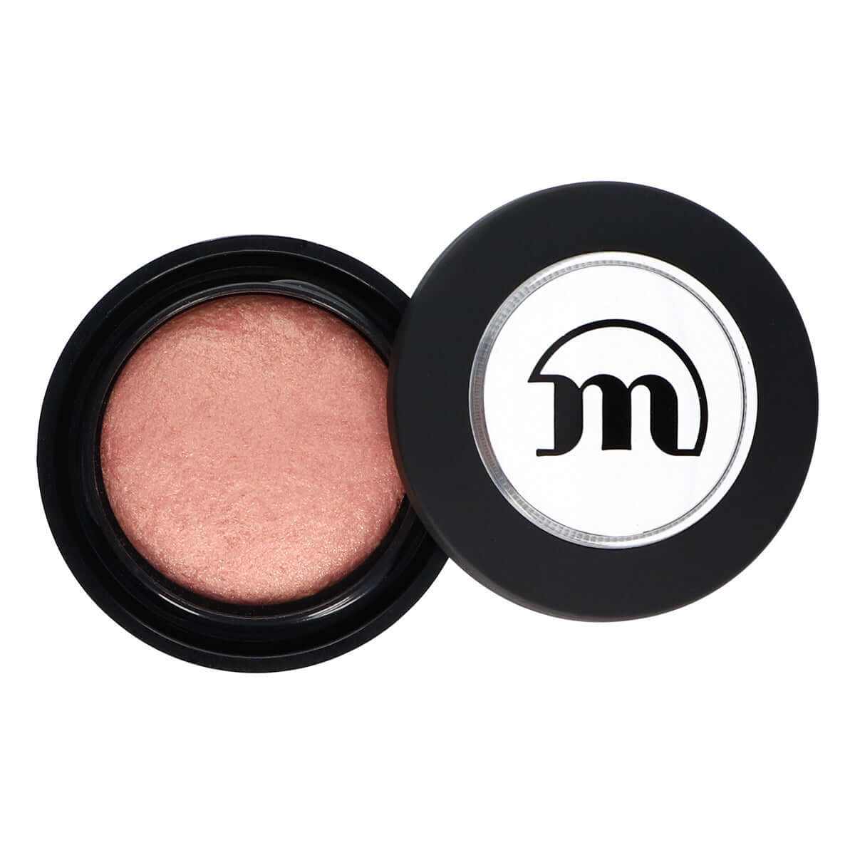 Blusher Lumière in Elegant Beige showing a shiny, radiant effect in a compact case, 1.8g of product.