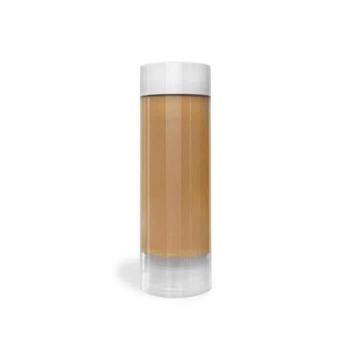 Refill Oriental 02 foundation in medium yellow-green tone, 30 ml, high coverage and matte finish for all skin types.