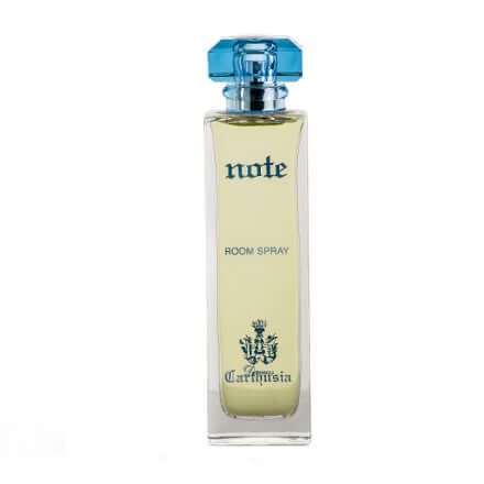 Fiori di Capri Diffusore Spray by Carthusia in clear glass bottle, 100ml with blue cap, aromatic home fragrance.