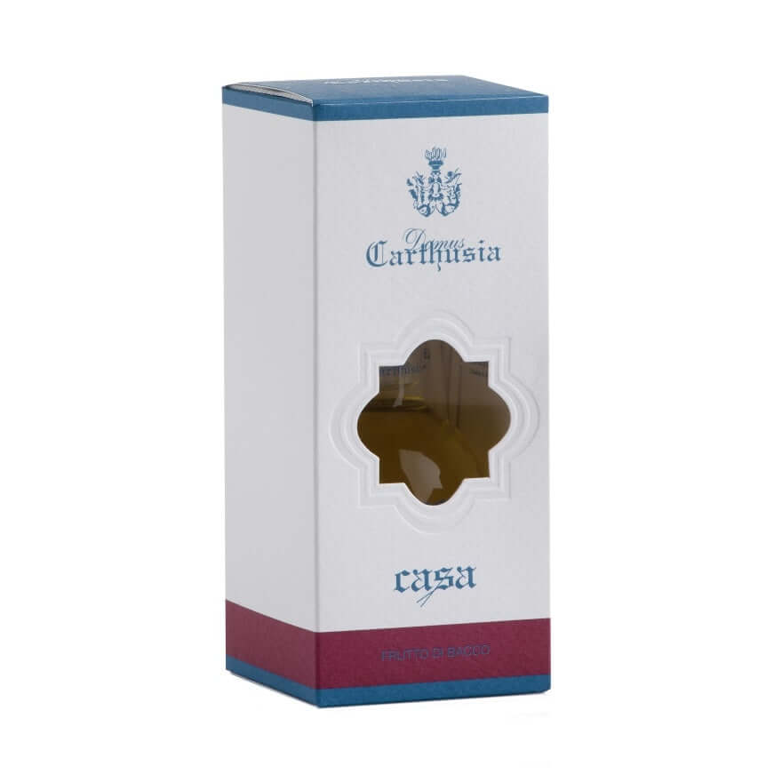 Frutto di Bacco Diffusore, 100 ml, elegante confezione per aromatizzare gli spazi domestici.
