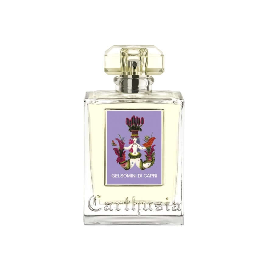 Gelsomini di Capri Eau De Parfum bottle featuring delicate and fresh Mediterranean fragrance in a 100 ml design.